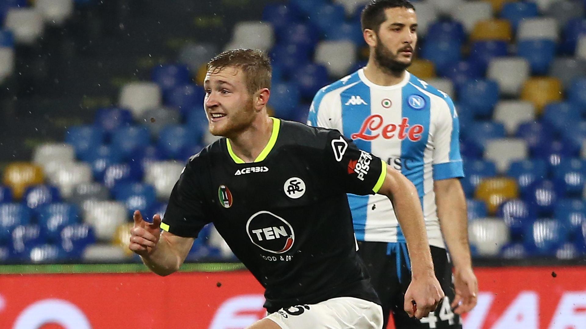 NAPOLI - SPEZIA 1-2: gli highlights