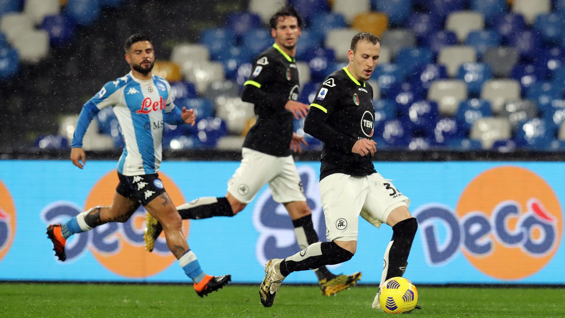 Coppa Italia 20/21: il match report di Napoli-Spezia