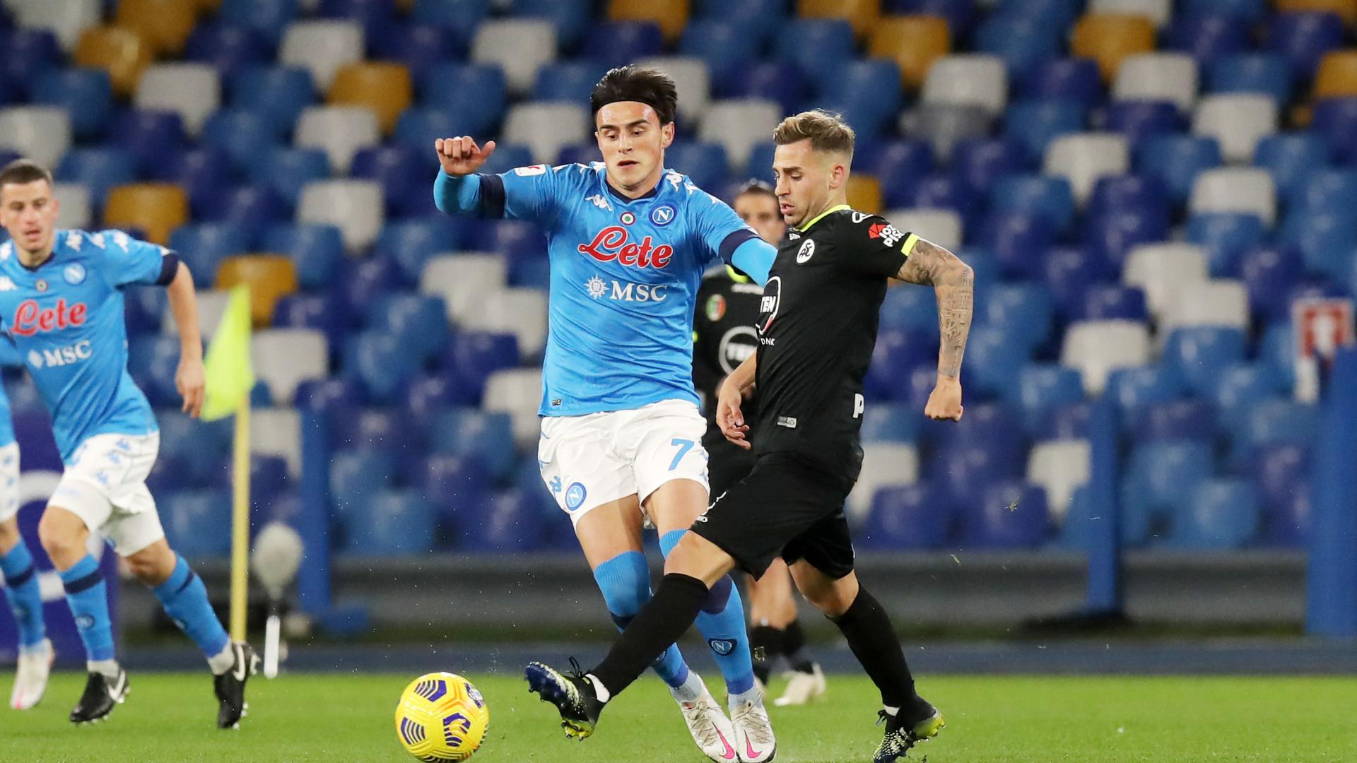 NAPOLI-SPEZIA 4-2: gli highlights