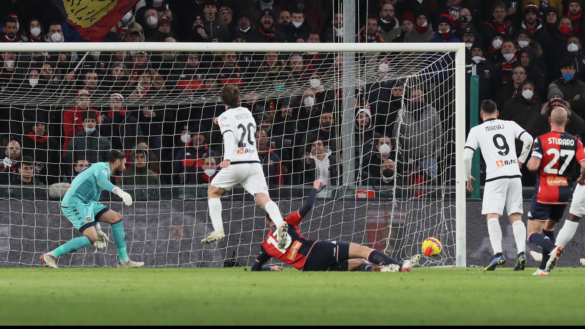 [+] Gol 0-1 Bastoni