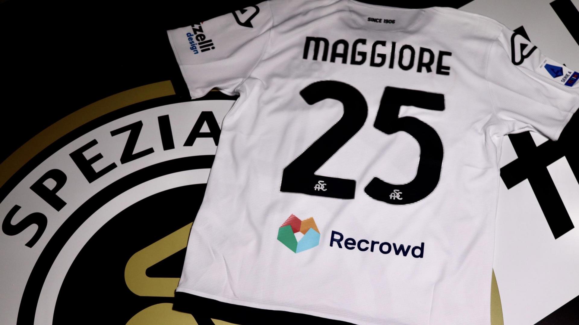 Recrowd nuovo Premium Partner e Back Jersey Sponsor dello Spezia Calcio