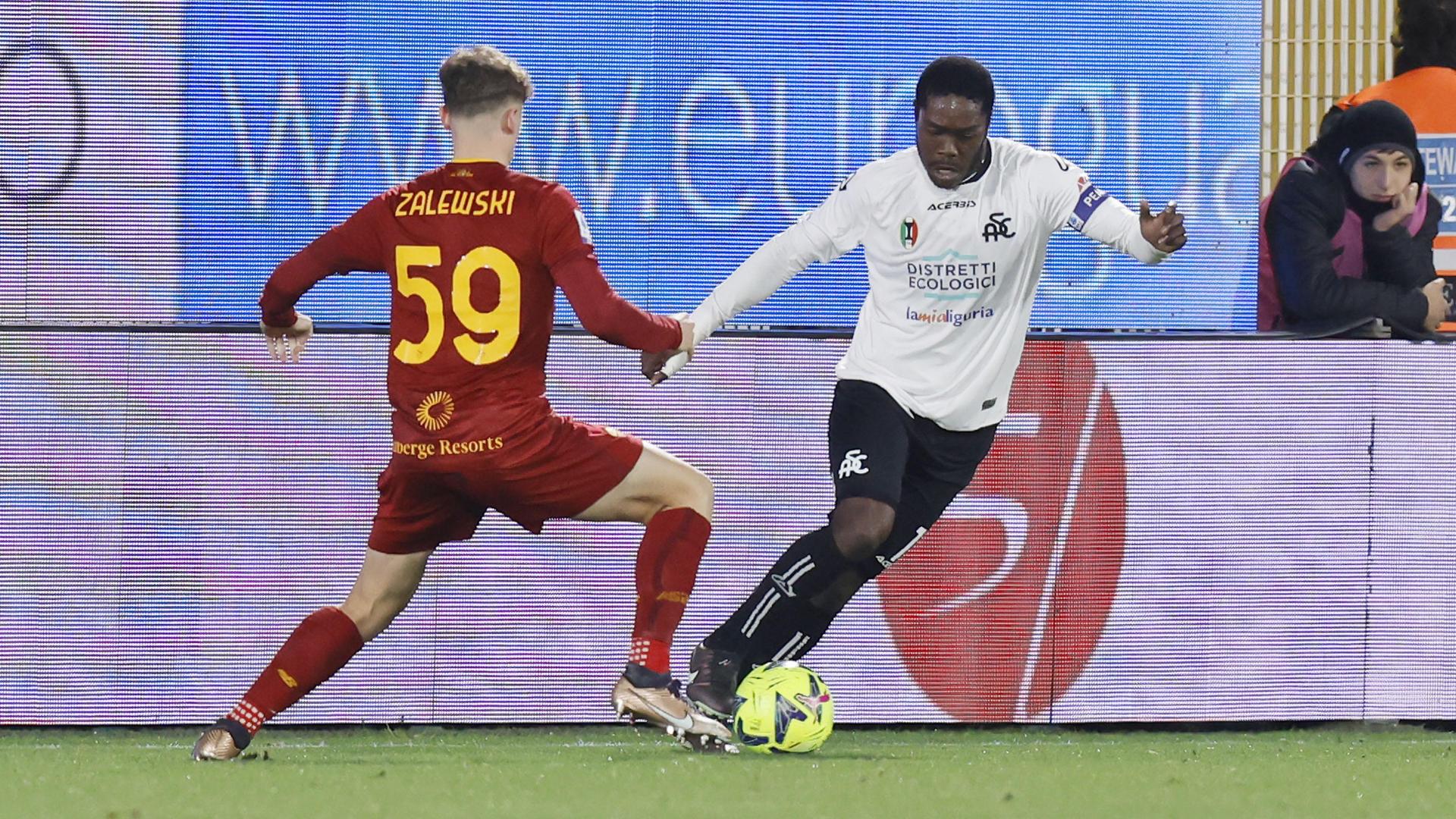 Roma-Spezia: Spazio alla coppia Nzola-Gyasi