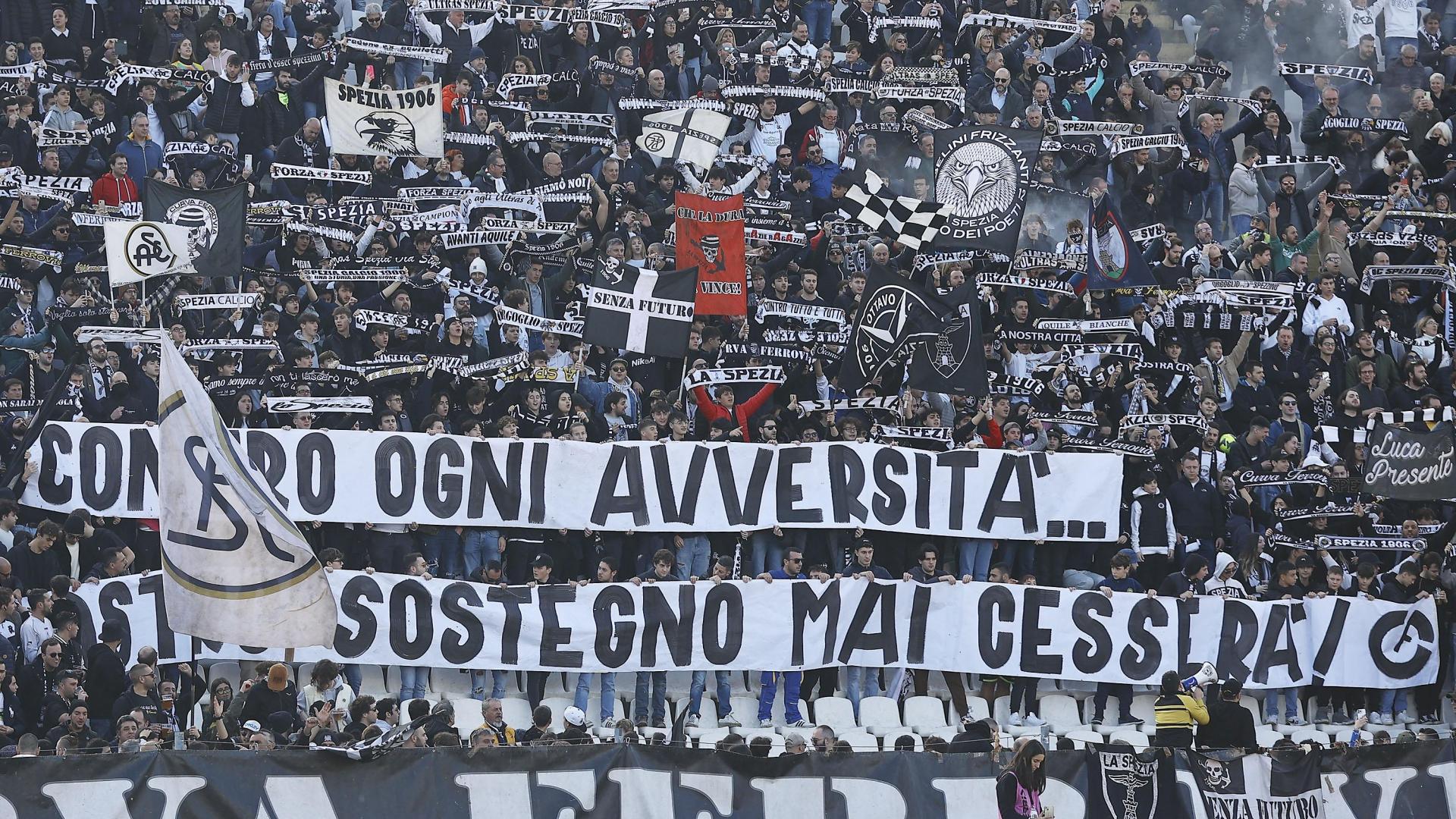 Spezia-Roma: Curva Ferrovia sold out