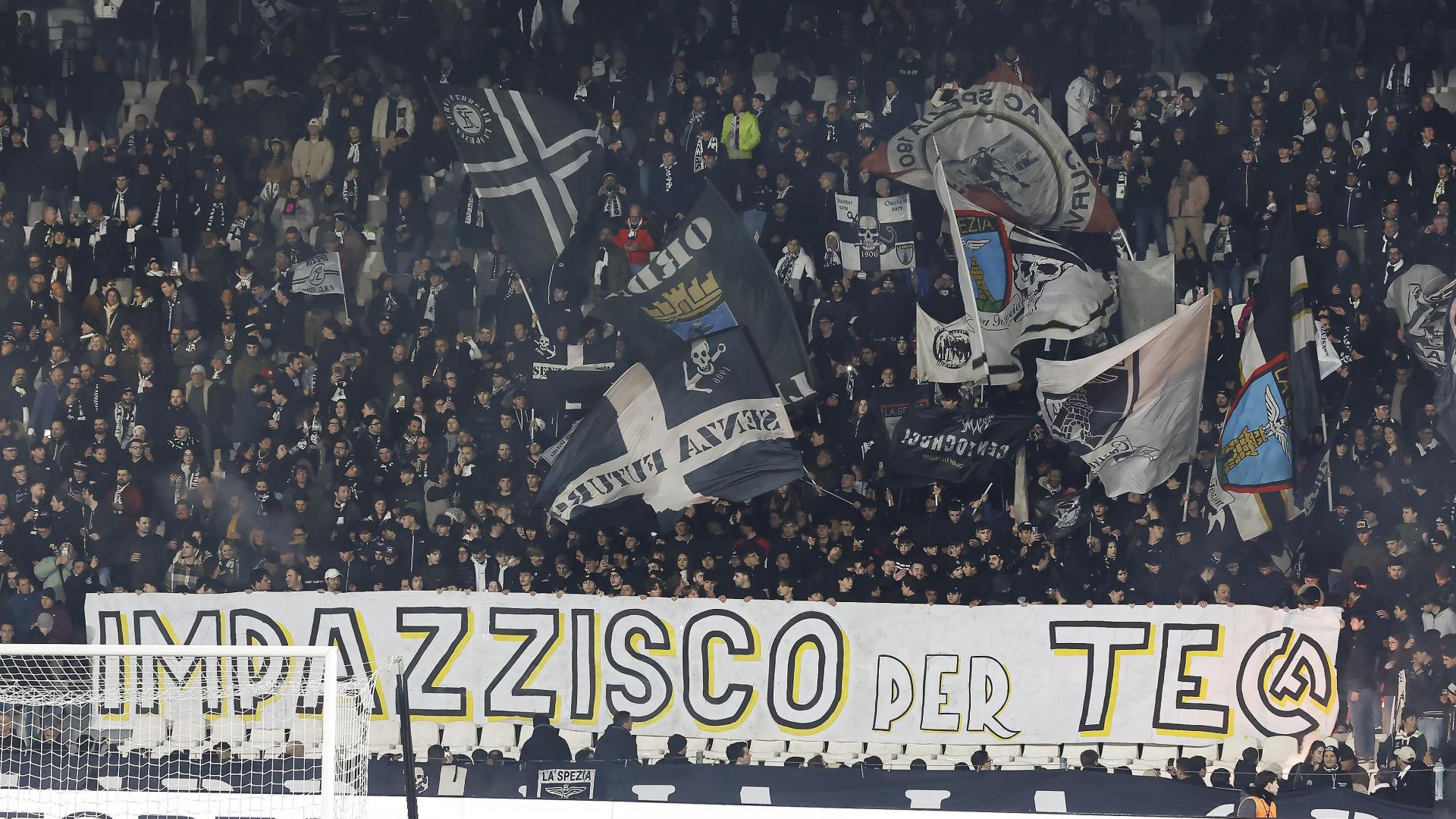 Spezia-Pisa: tickets on sale from 4:00 PM in Curva Piscina and Tribuna