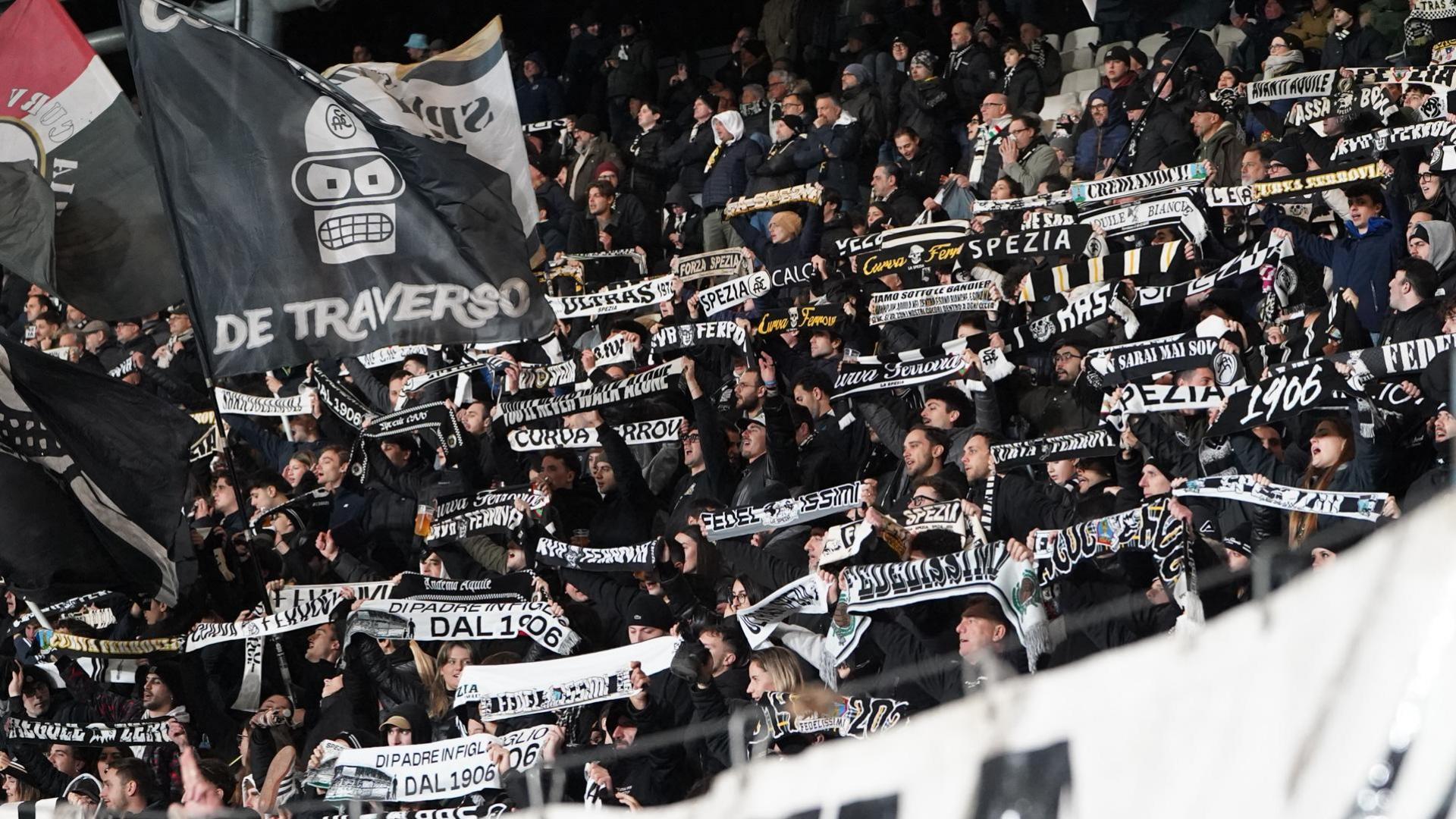 Spezia-Entella: vendita attiva dalle ore 16:00 di lunedì 2 febbraio 