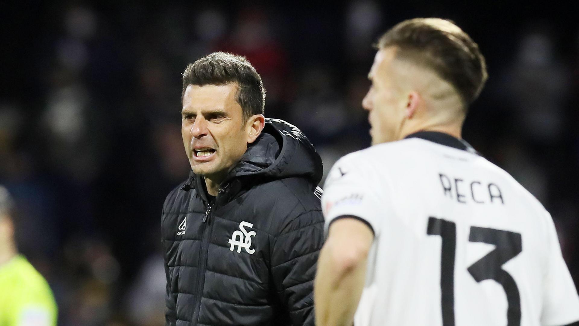 Thiago Motta: "focused on the team, on our present, and on the future"