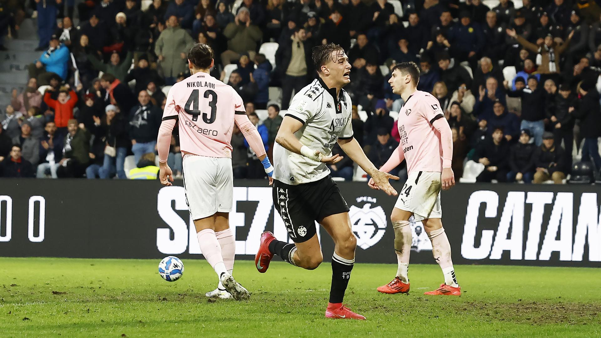 SPEZIA - PALERMO 2-2: gli highlights