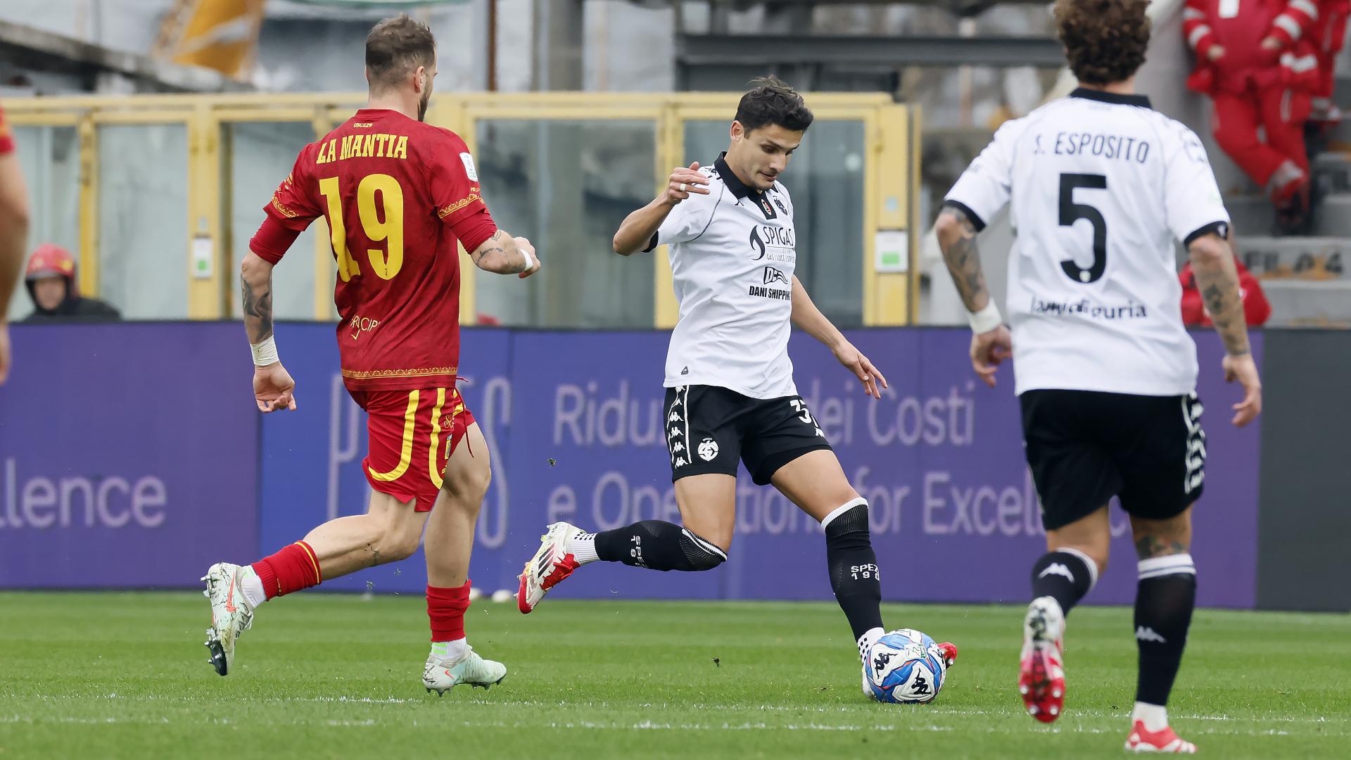 SPEZIA - CATANZARO 0-1: gli highlights