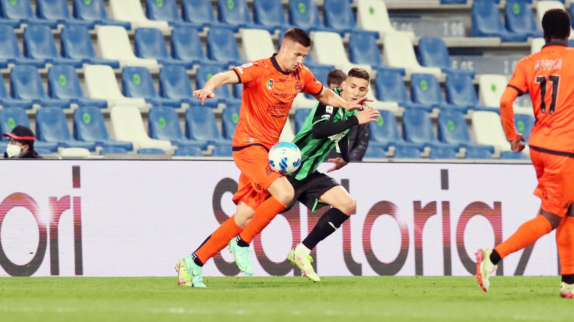 SASSUOLO - SPEZIA 4-1: gli highlights