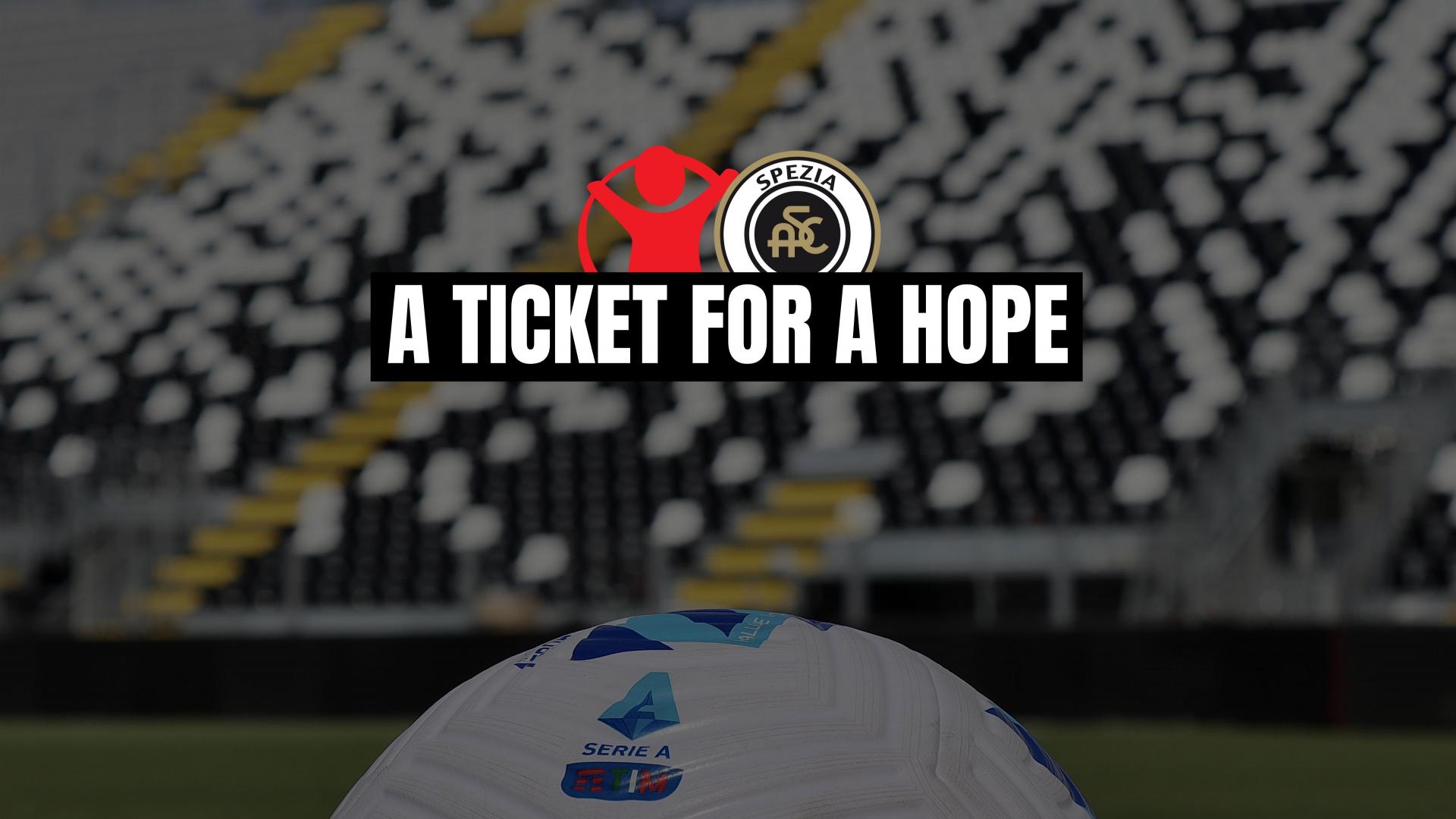 A ticket for a hope: Spezia Calcio e Save the Children per l'Ucraina