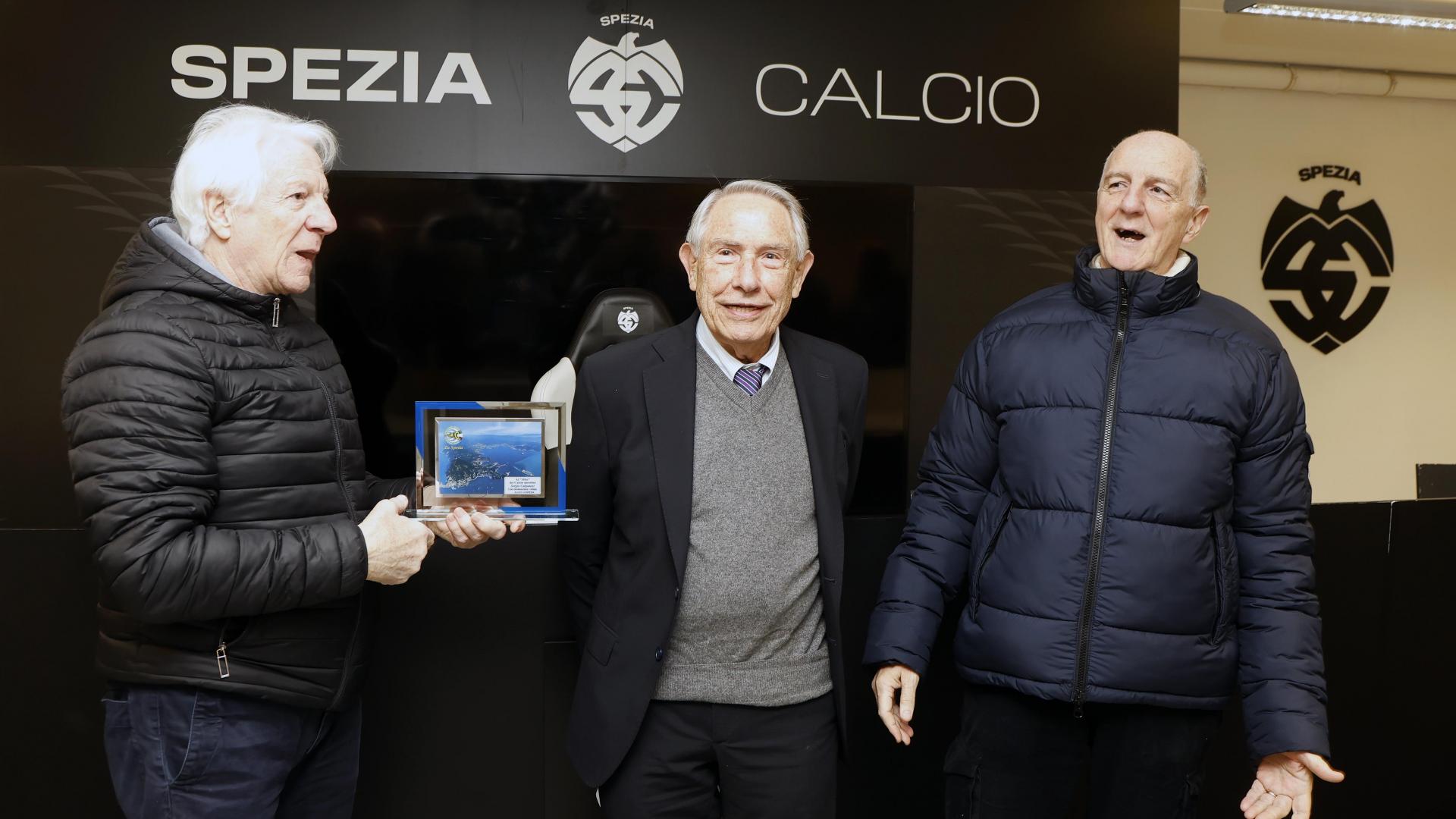Mister Sergio Carpanesi ospite dell'AIAC spezzina