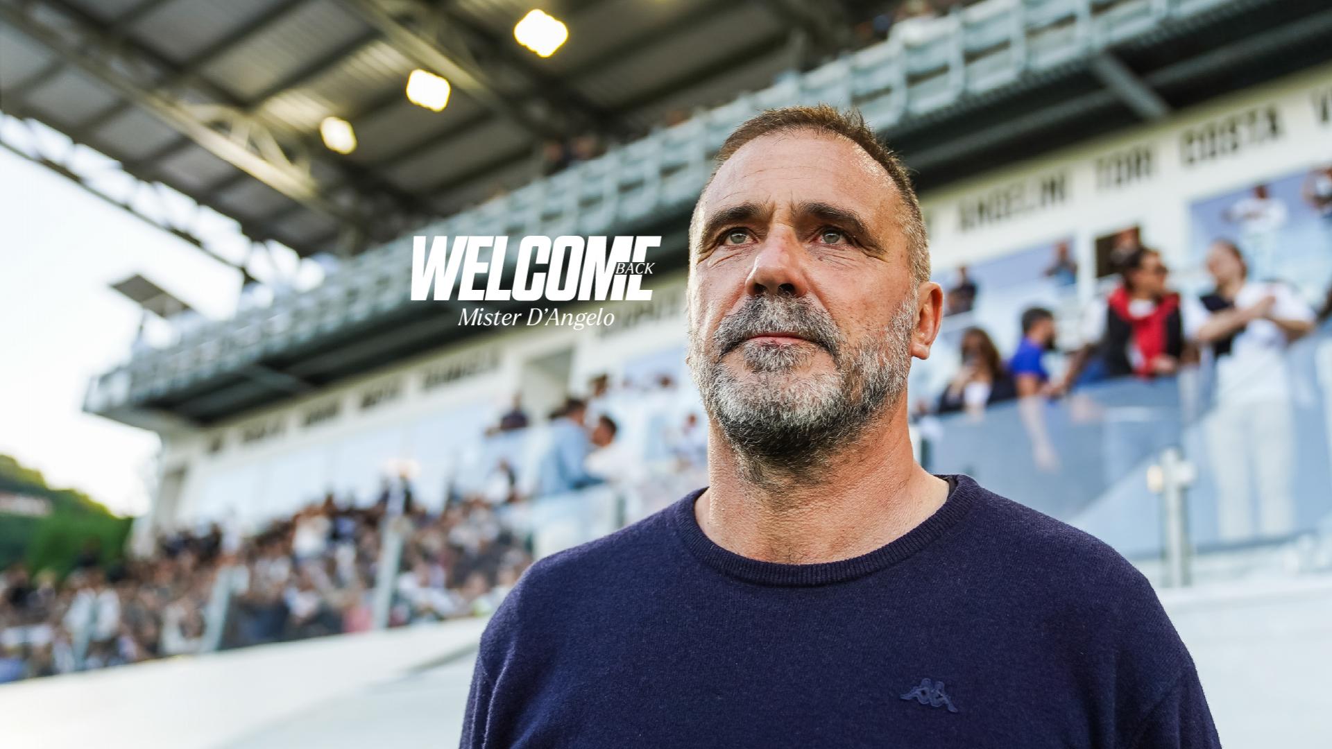 Mister Luca D’Angelo torna alla guida della Prima Squadra
