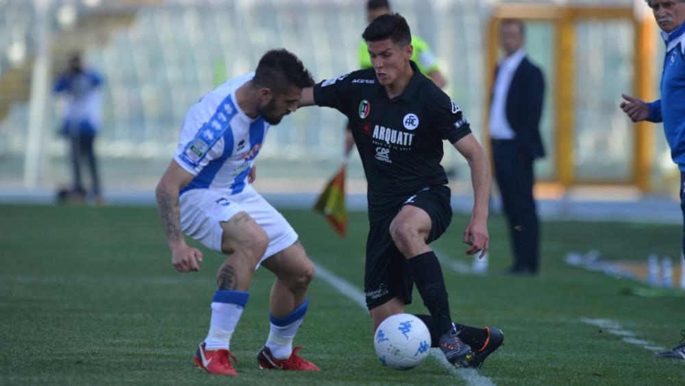 PESCARA - SPEZIA 3-2: gli highlights