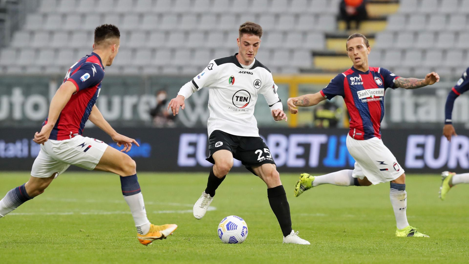 La fotogallery di Spezia-Crotone