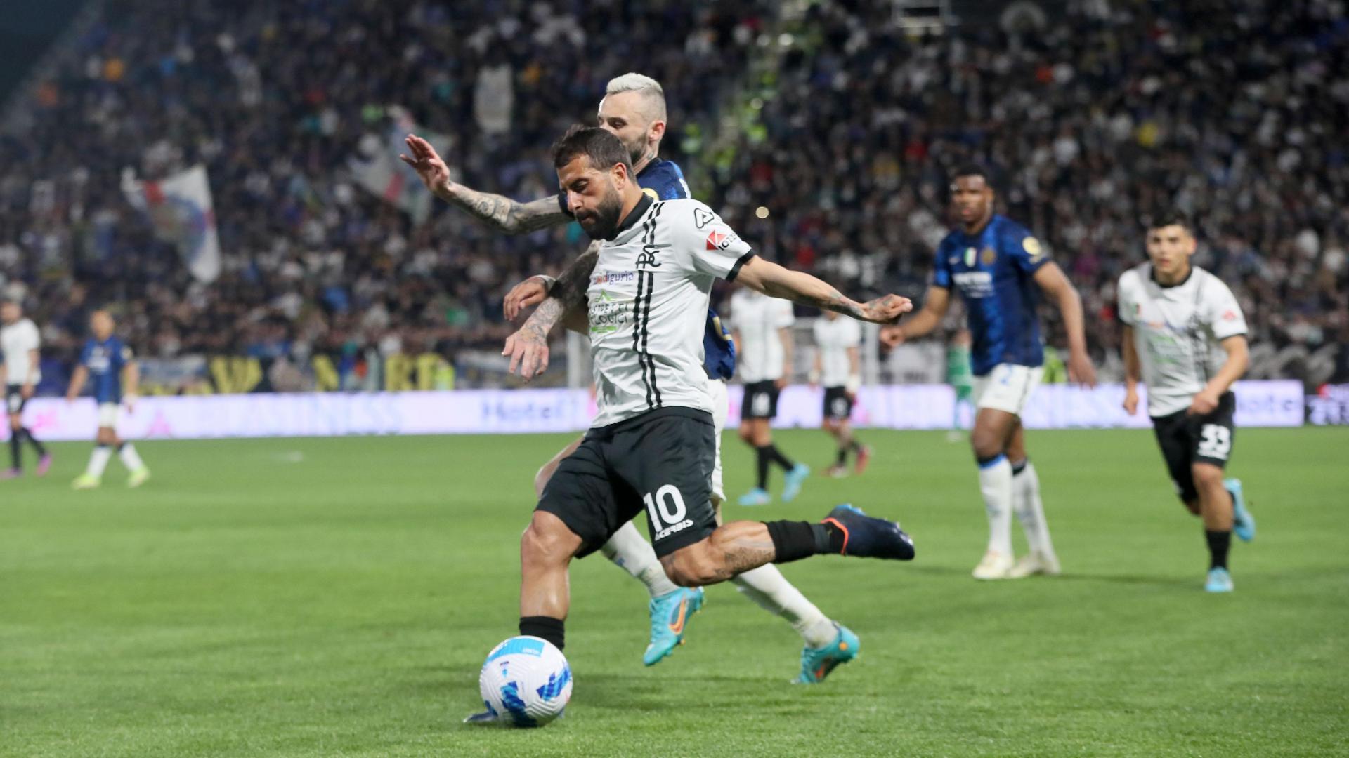 SPEZIA - INTER 1-3: gli highlights