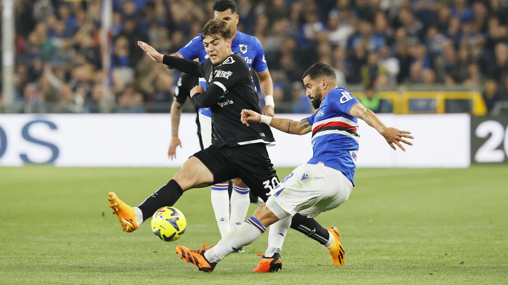 SAMPDORIA-SPEZIA 1-1: highlights