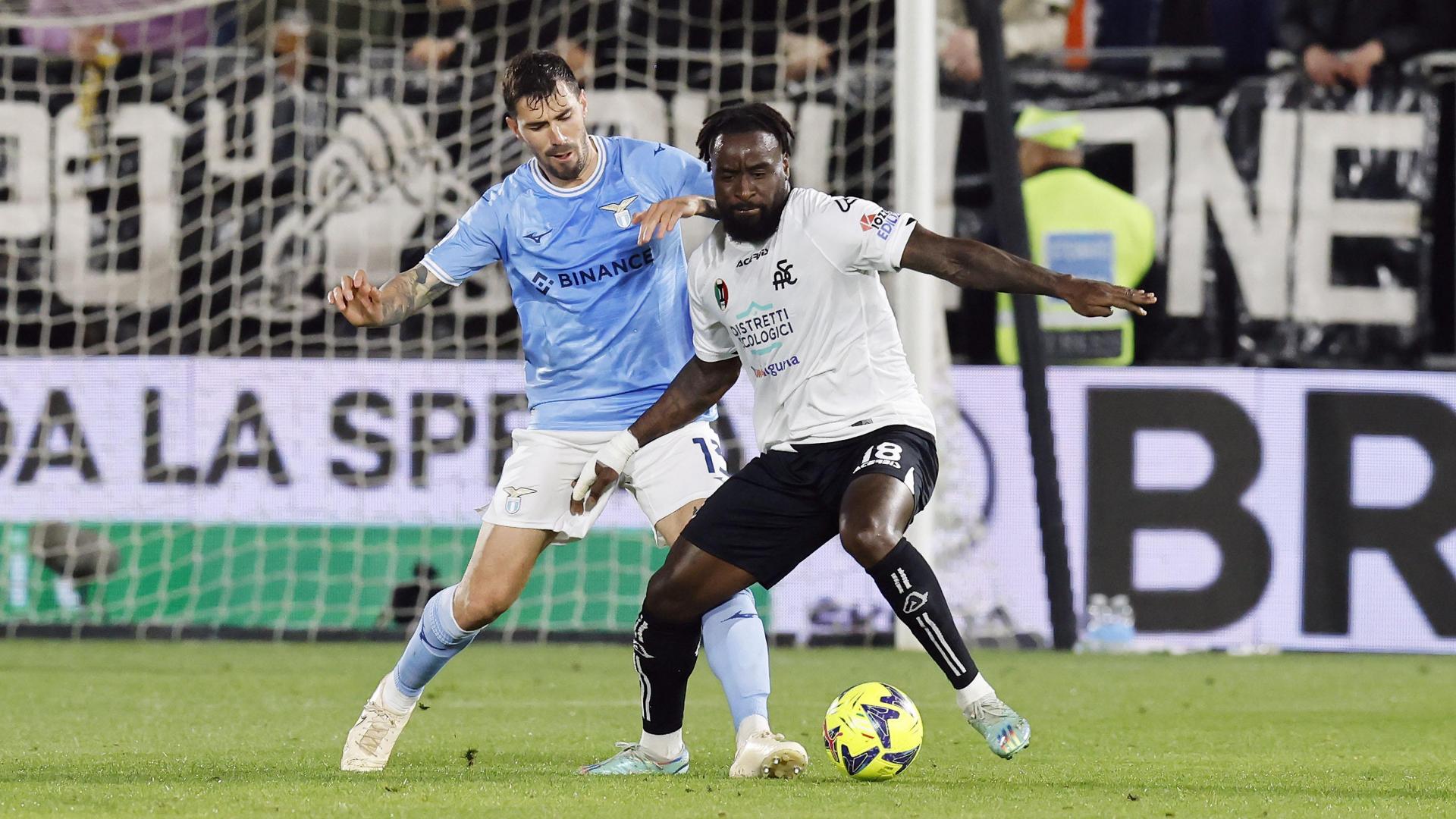 SPEZIA-LAZIO 0-3: gli highlights