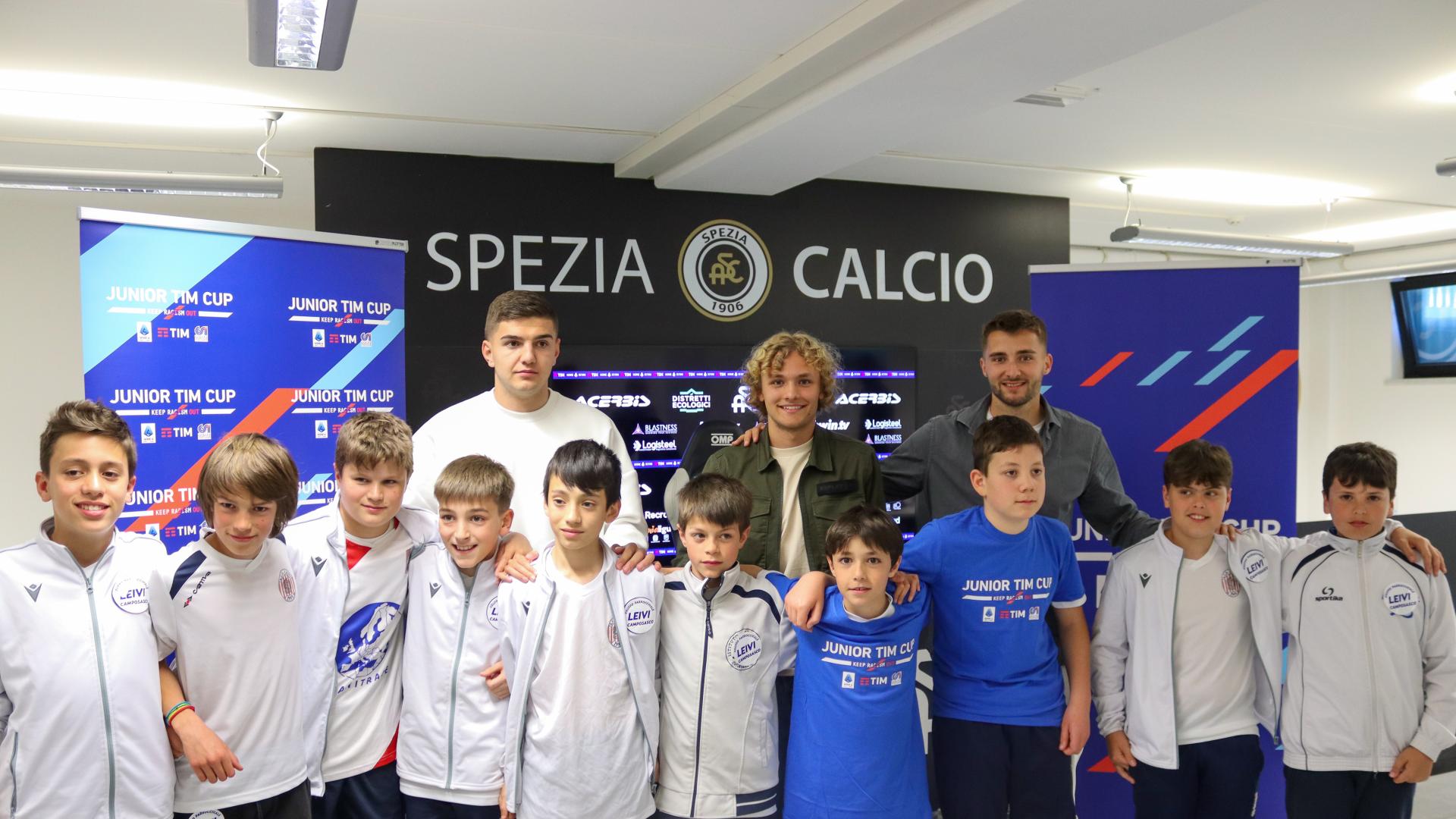 Junior Tim Cup: Ferrer, Zovko e Beck incontrano i ragazzi dell'oratorio San Michele