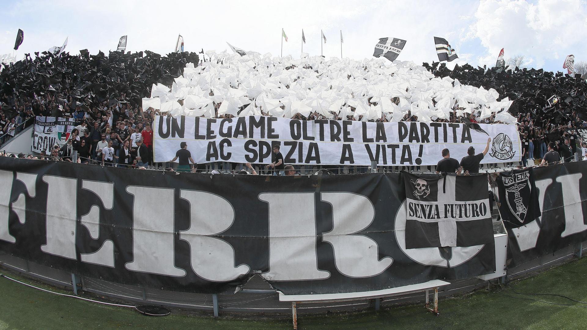 Spezia-Lazio: Curva Ferrovia sold out, prosegue la vendita