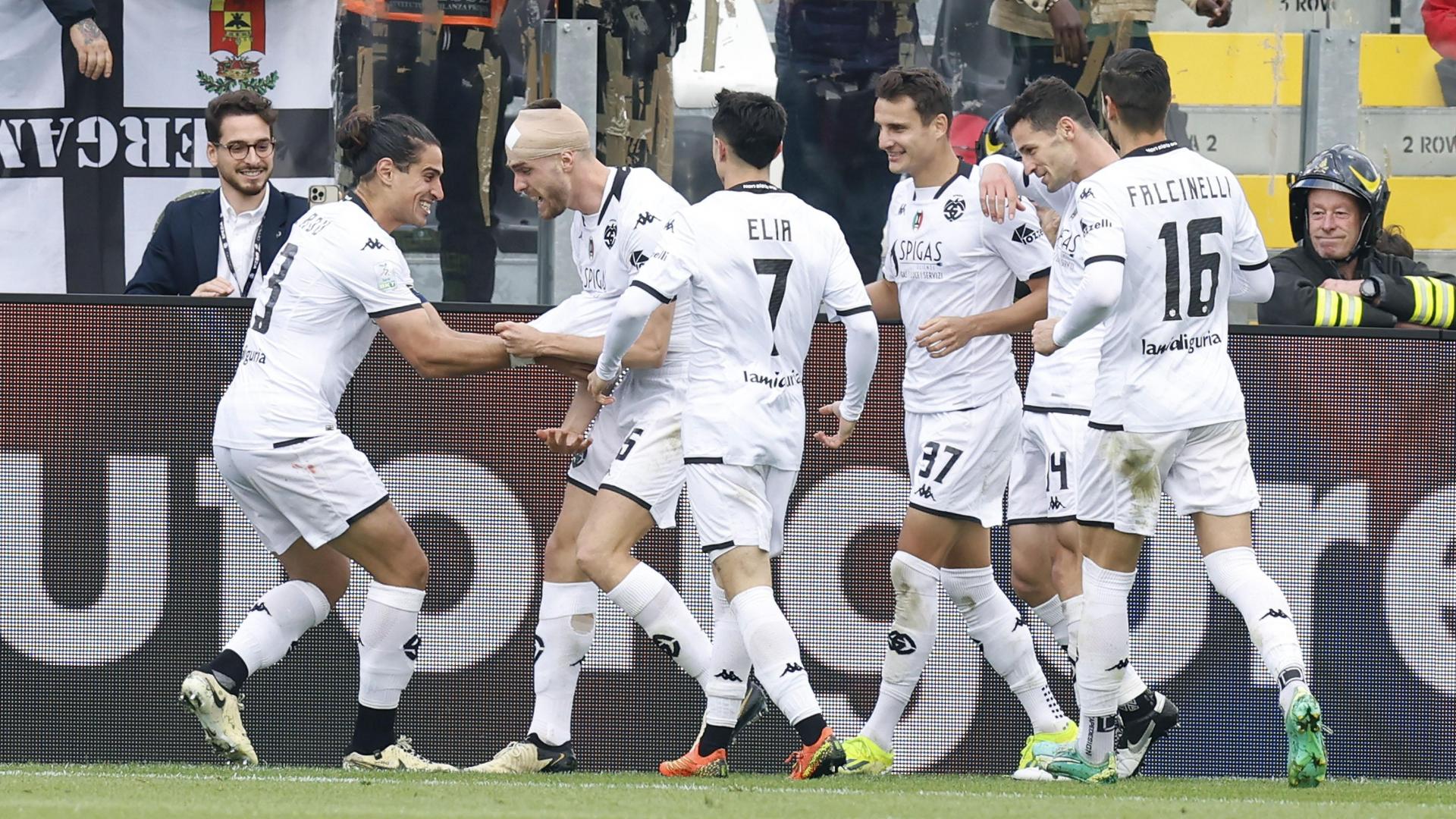 SPEZIA - ASCOLI 2-1: gli highlights