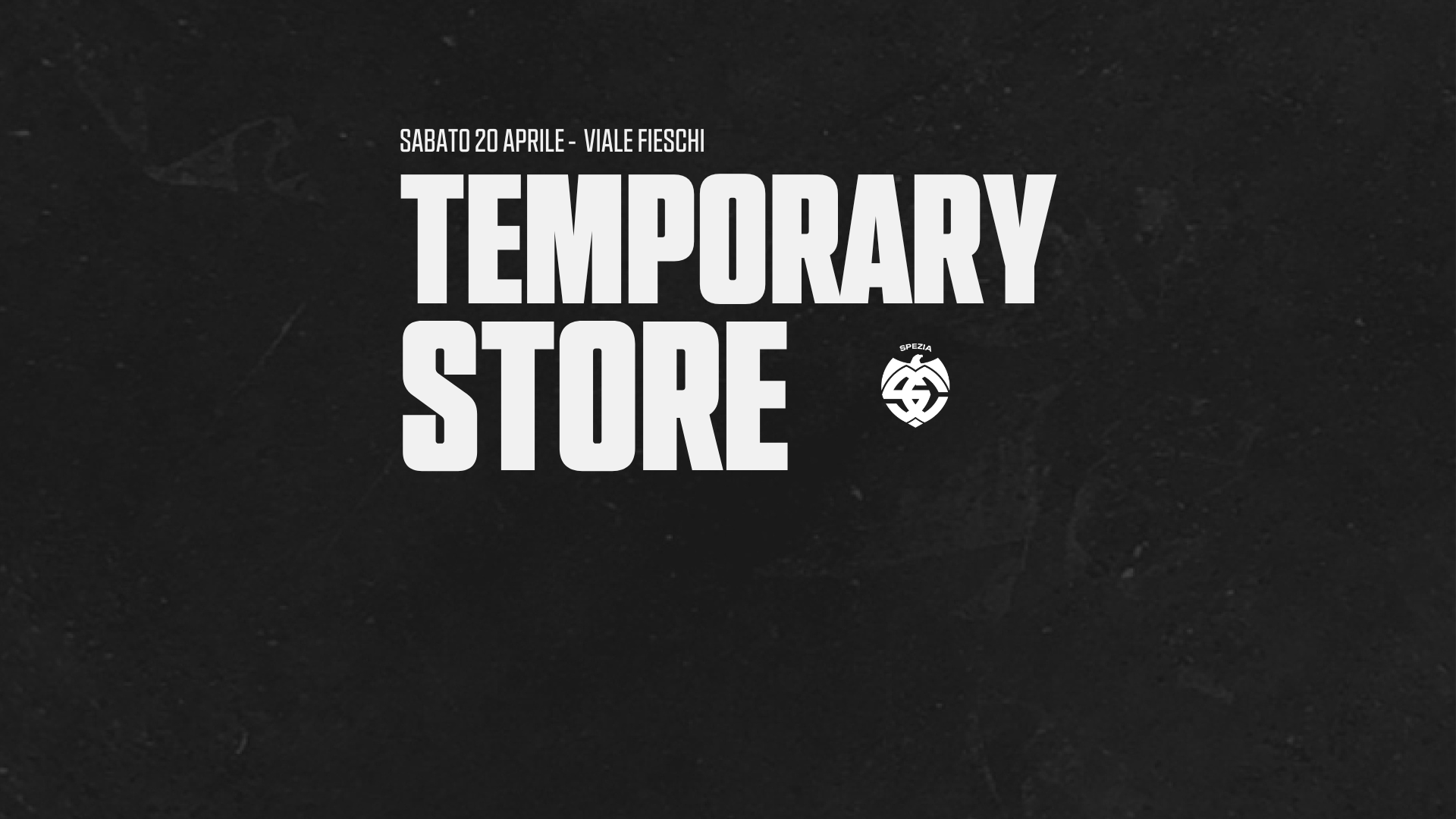 Vieni a trovarci domani al Temporary Store di Viale Fieschi