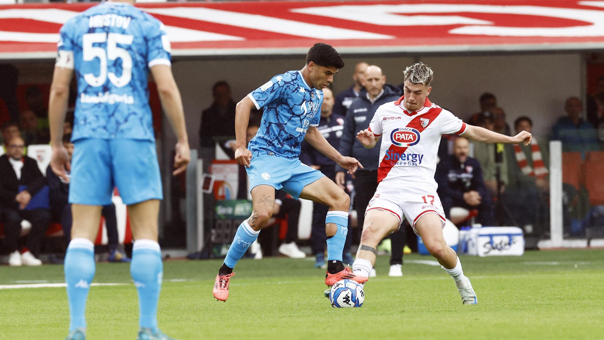 MANTOVA - SPEZIA 2-2: gli highlights