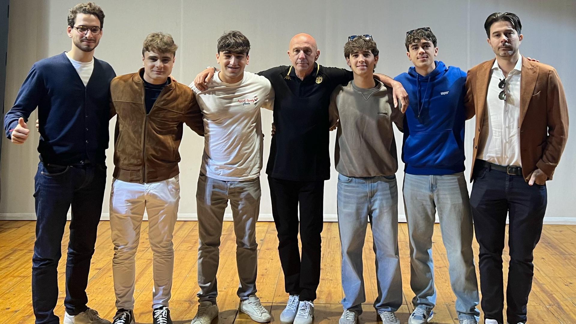 Spezia Calcio ospite del Liceo Scientifico A. Pacinotti