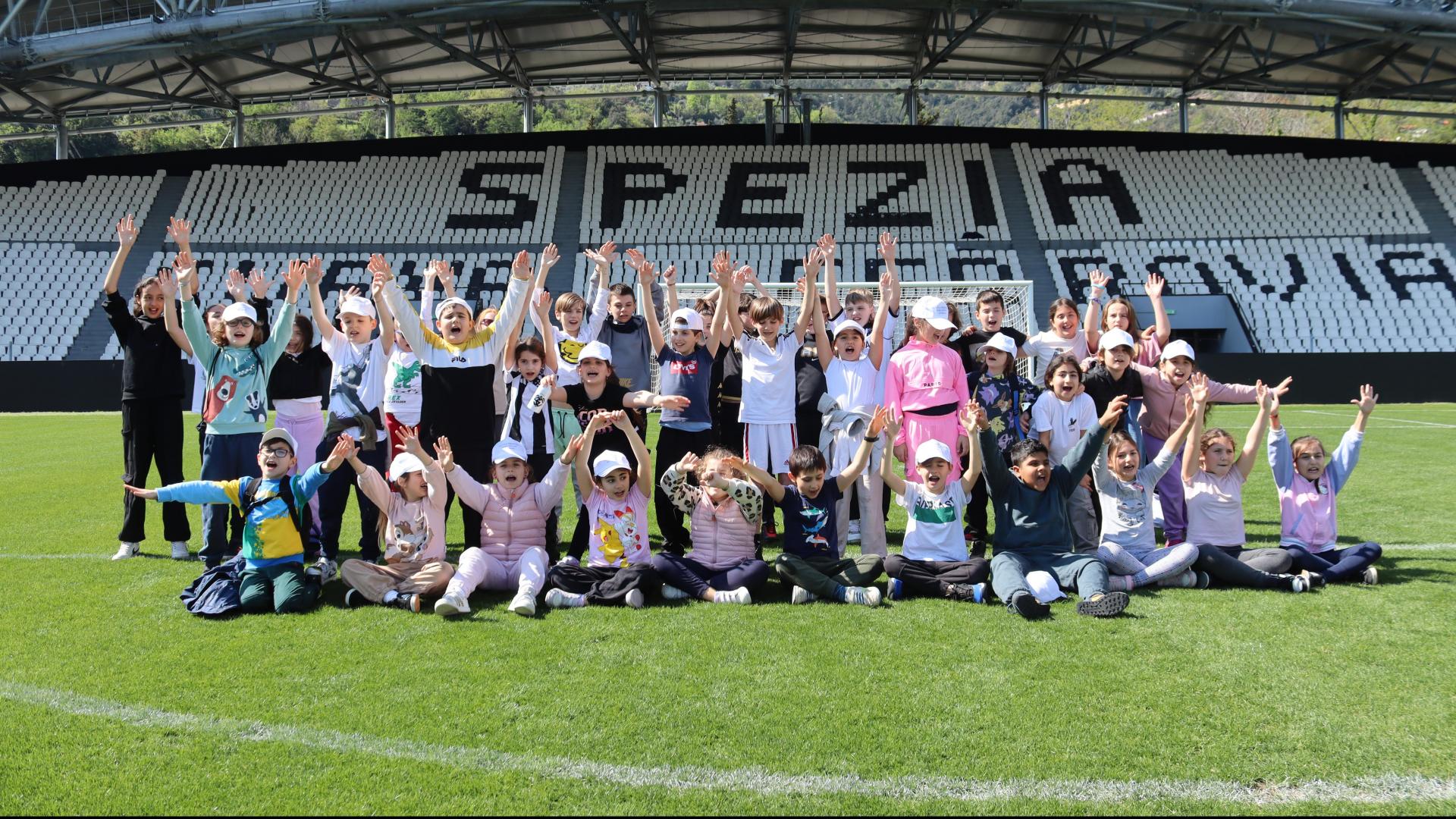 Scuole al Picco: “Nello Olivieri” school visited the stadium