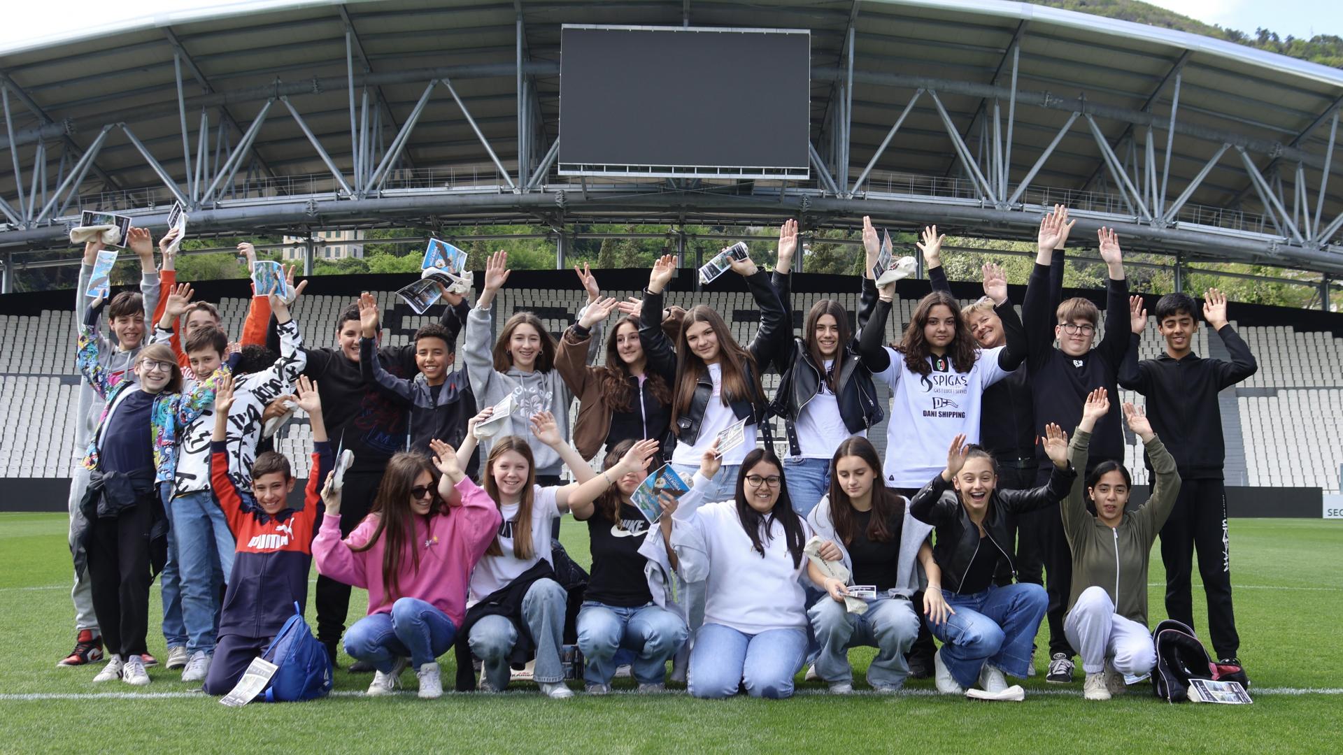 Scuole al Picco: questa mattina ospite la scuola media Dante Alighieri di Aulla