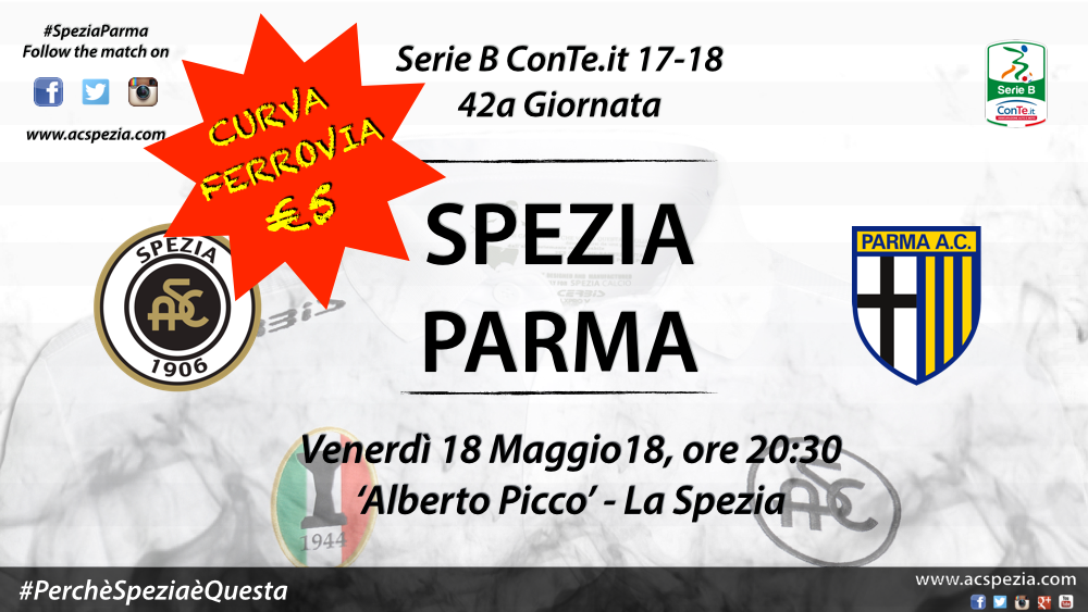 Spezia-Parma: la prevendita attiva sul circuito ETES