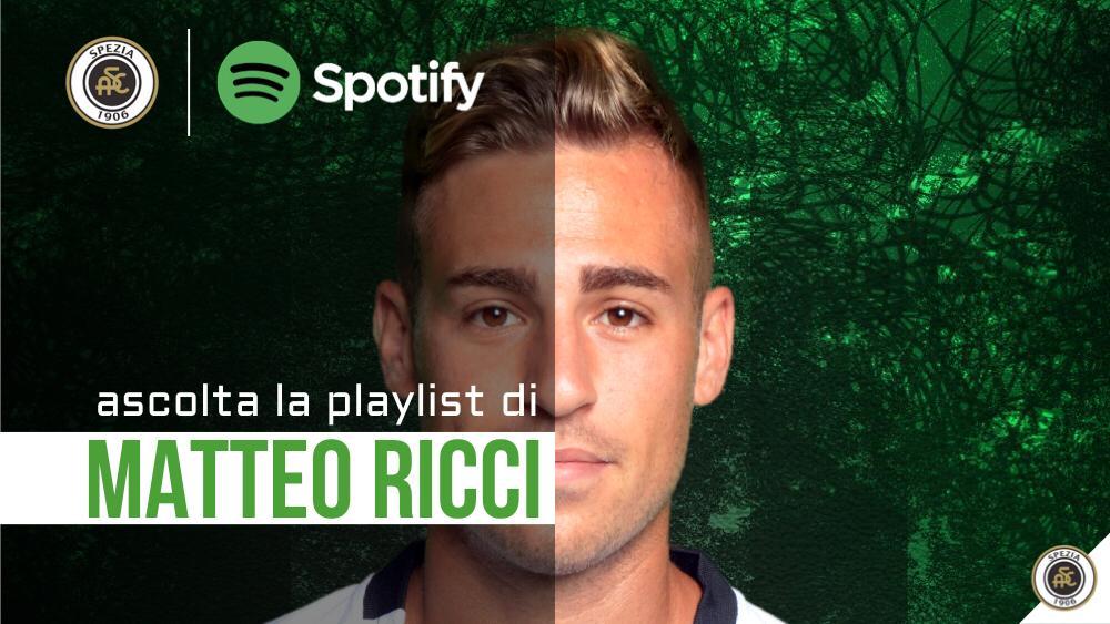 Lo Spezia Calcio è su Spotify! On air la playlist di Matteo Ricci