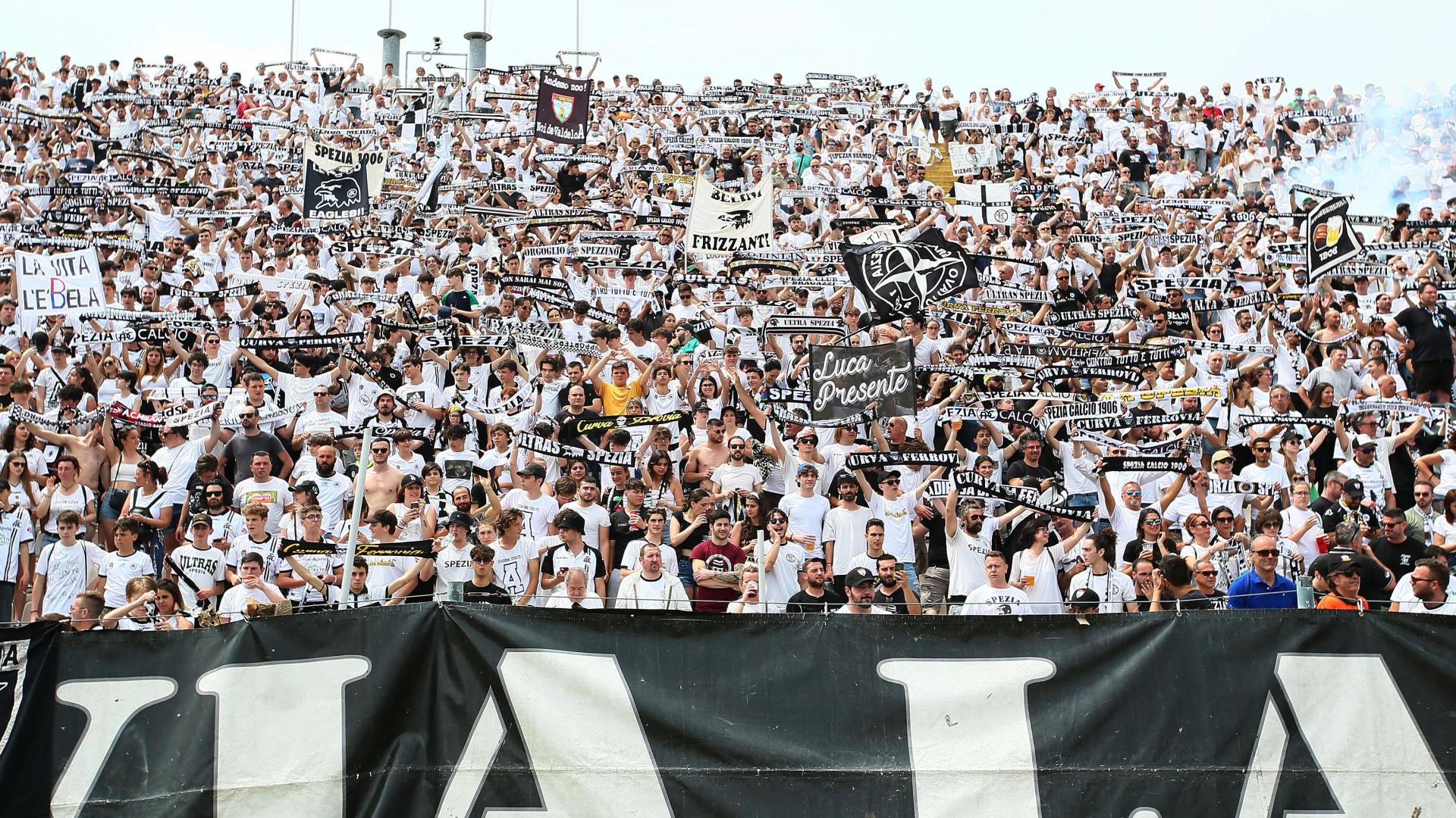 Curva Ferrovia sold out for the challenge against Empoli