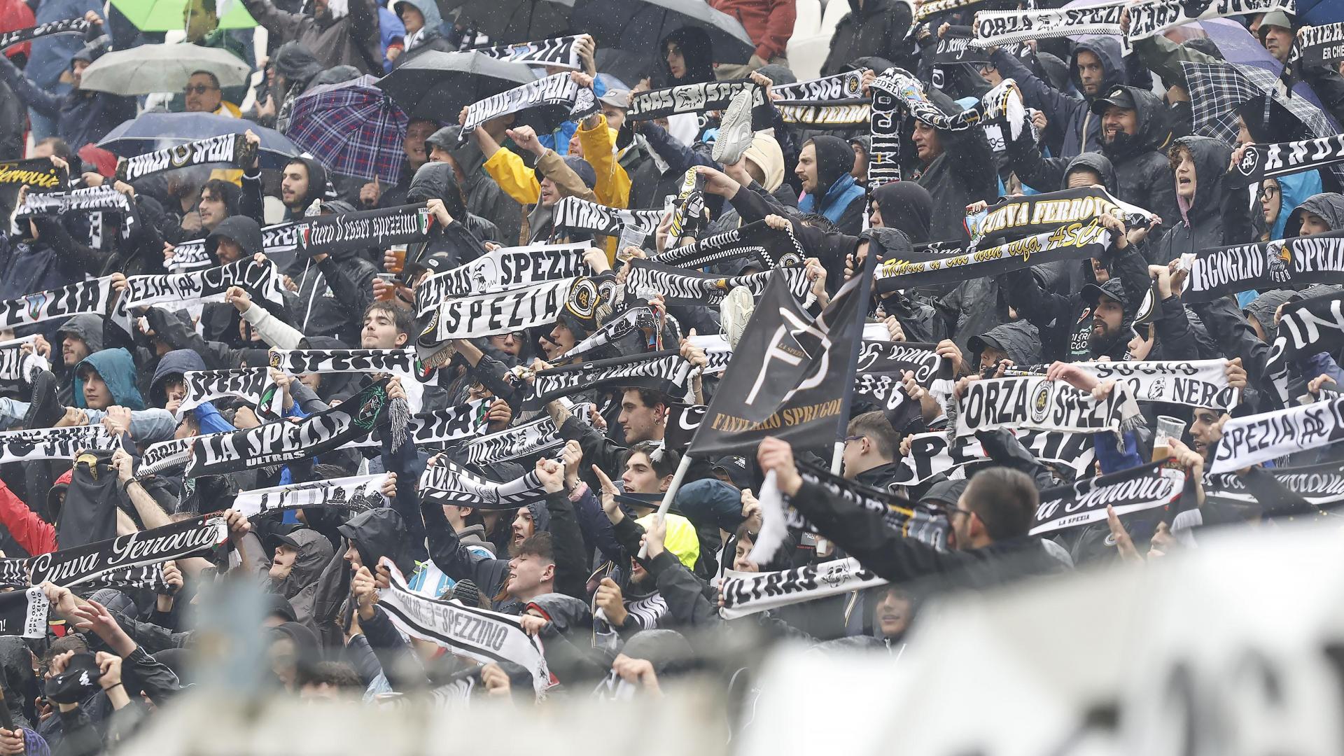 Spezia-Carrarese: curva Piscina sold out!
