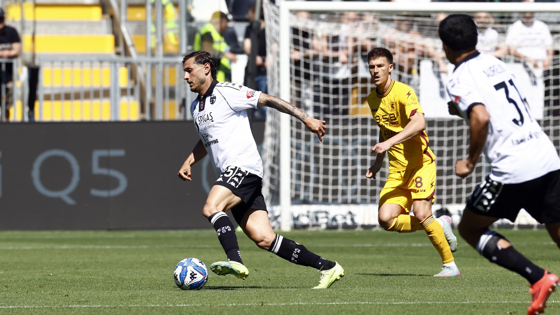 La fotogallery di Spezia-Salernitana
