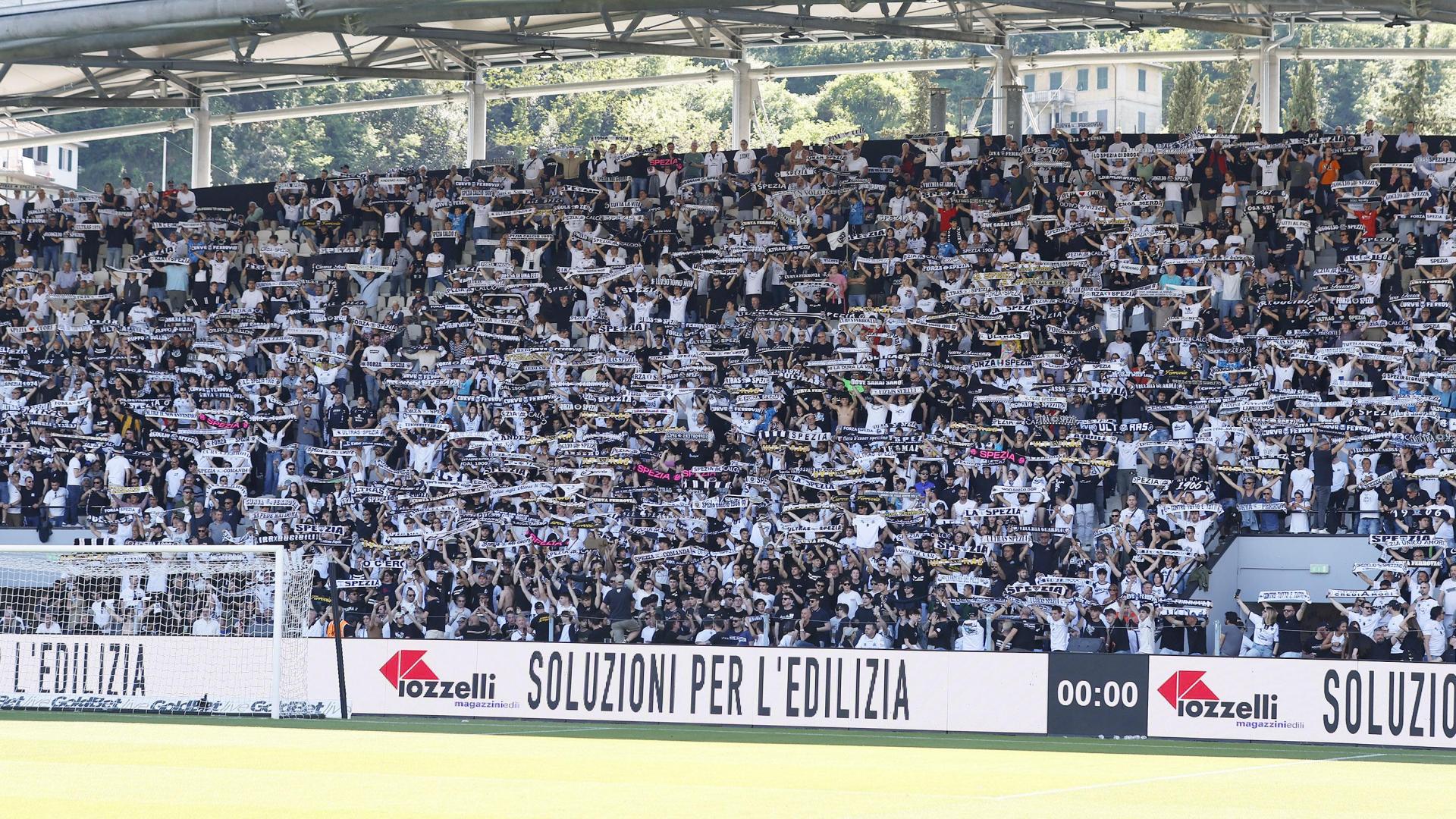 Spezia-Cremonese: vendita attiva dalle ore 16 di venerdì 2 maggio
