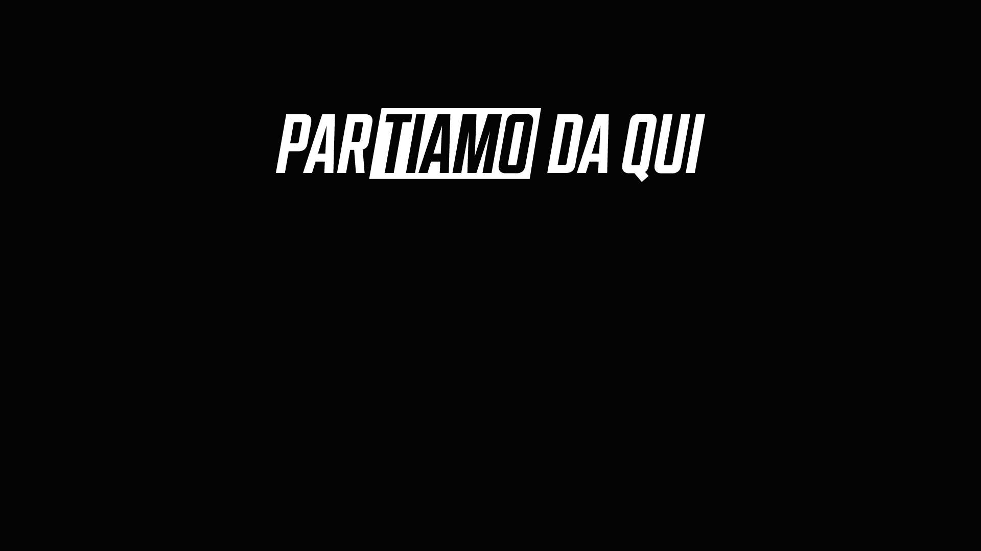 Partiamo da qui: partecipa al form online sul redesign del logo