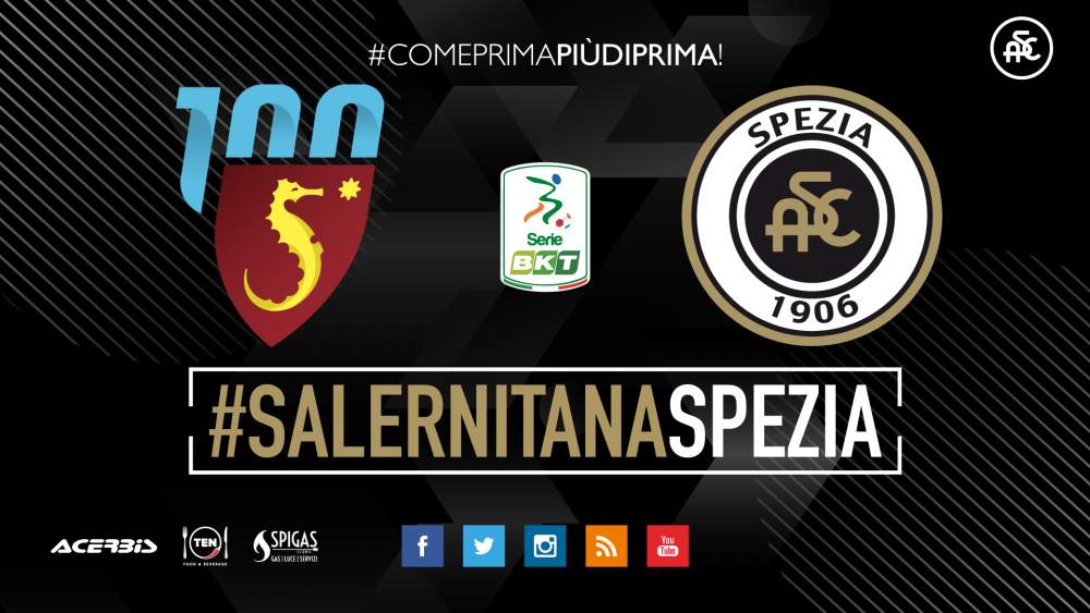 LIVE! Serie BKT 19/20: Salernitana-Spezia 1-2