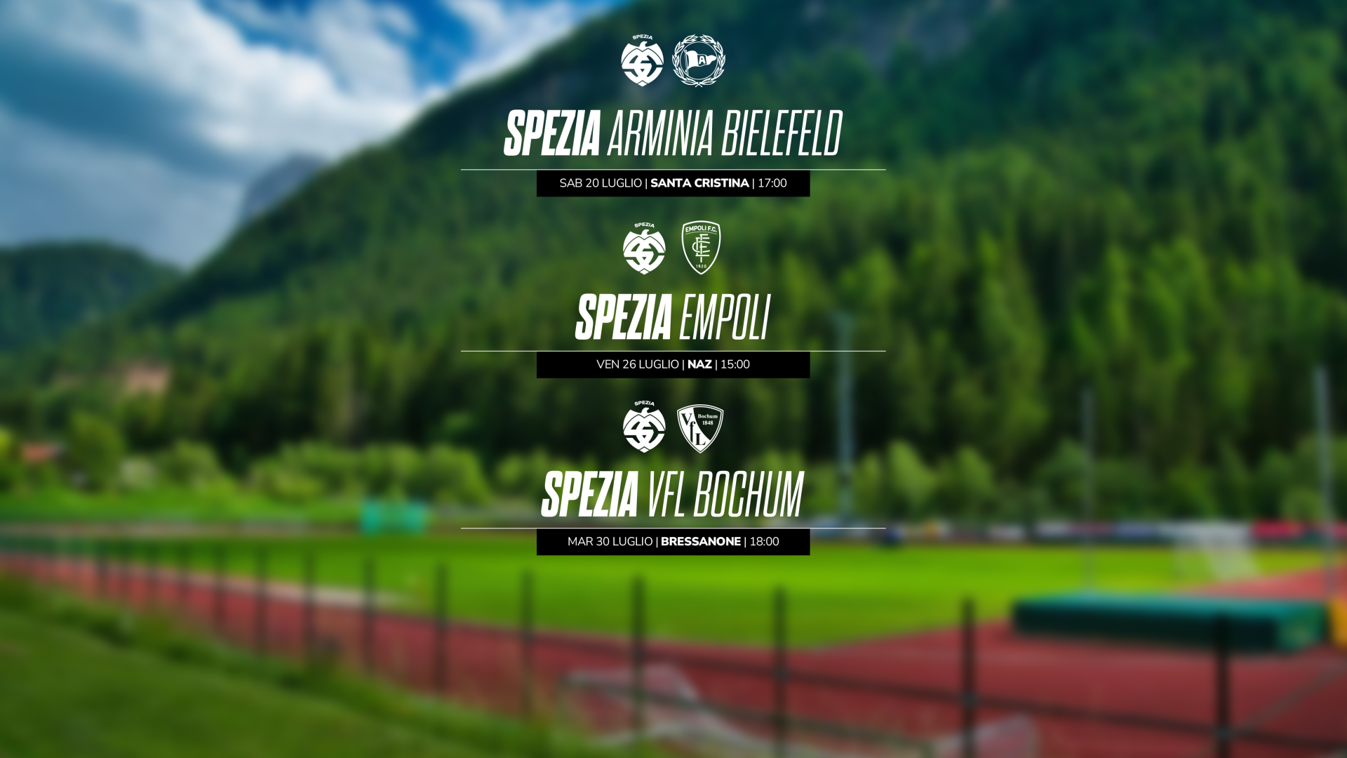 Pre season ’24/’25: Empoli-Spezia a porte chiuse