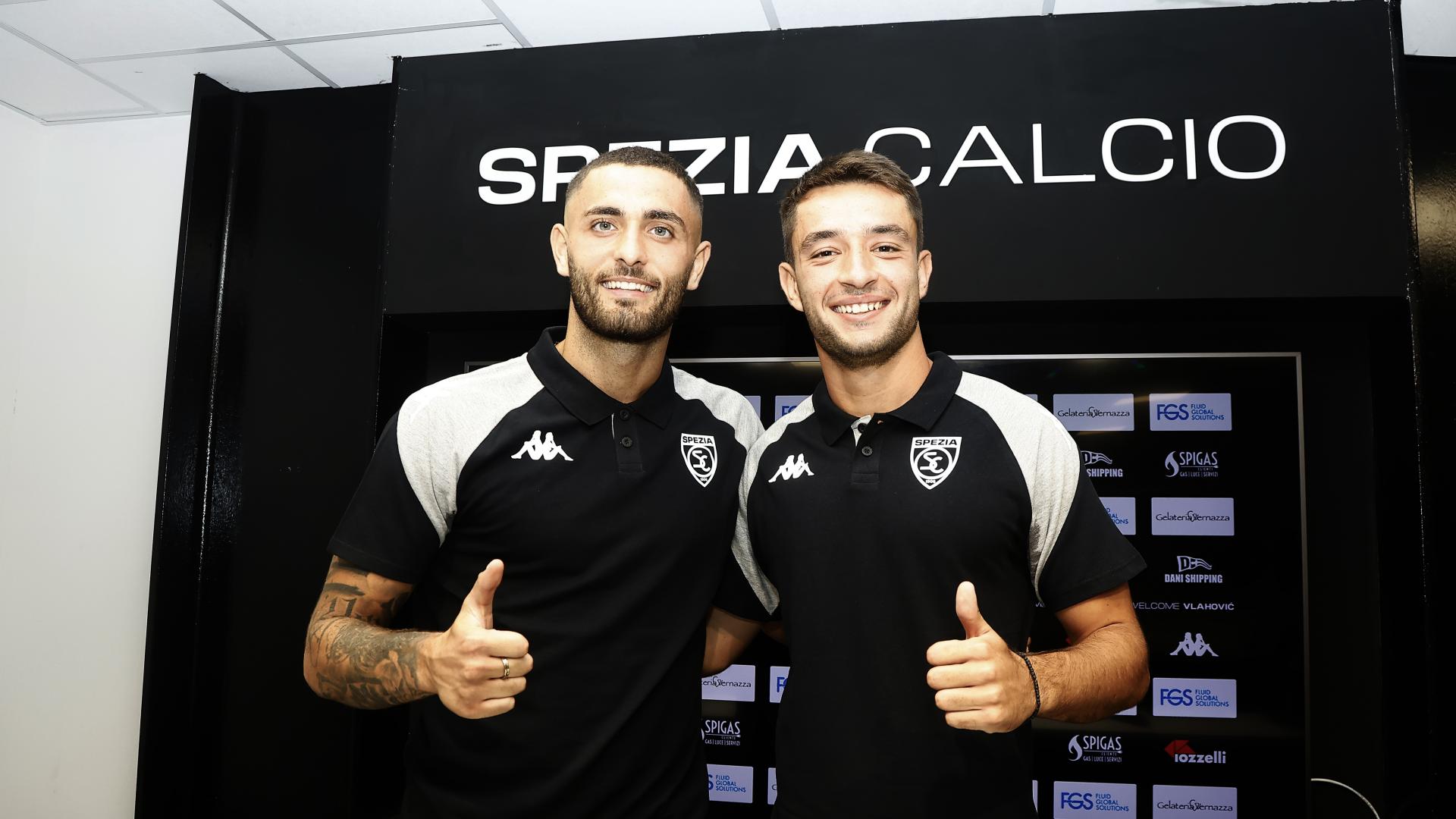 Presentazione ufficiale di Gabriele Artistico e Vanja Vlahovic