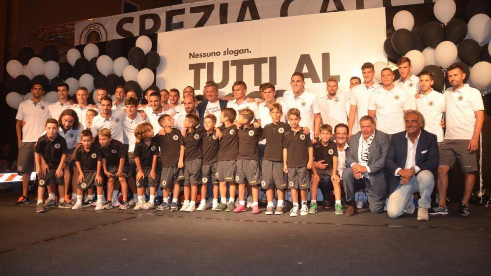#TUTTIINPIAZZA per la presentazione ufficiale dello Spezia 2015-2016