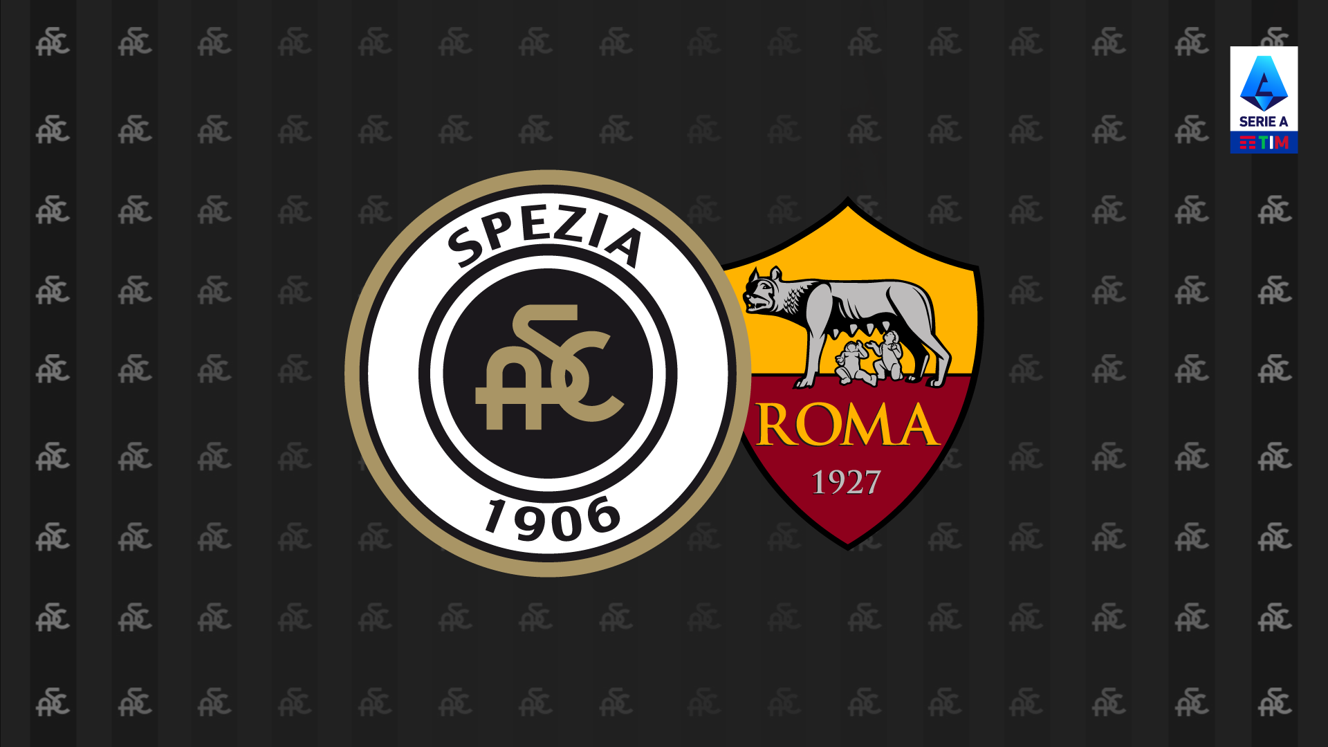 Spezia-Roma: free sale available