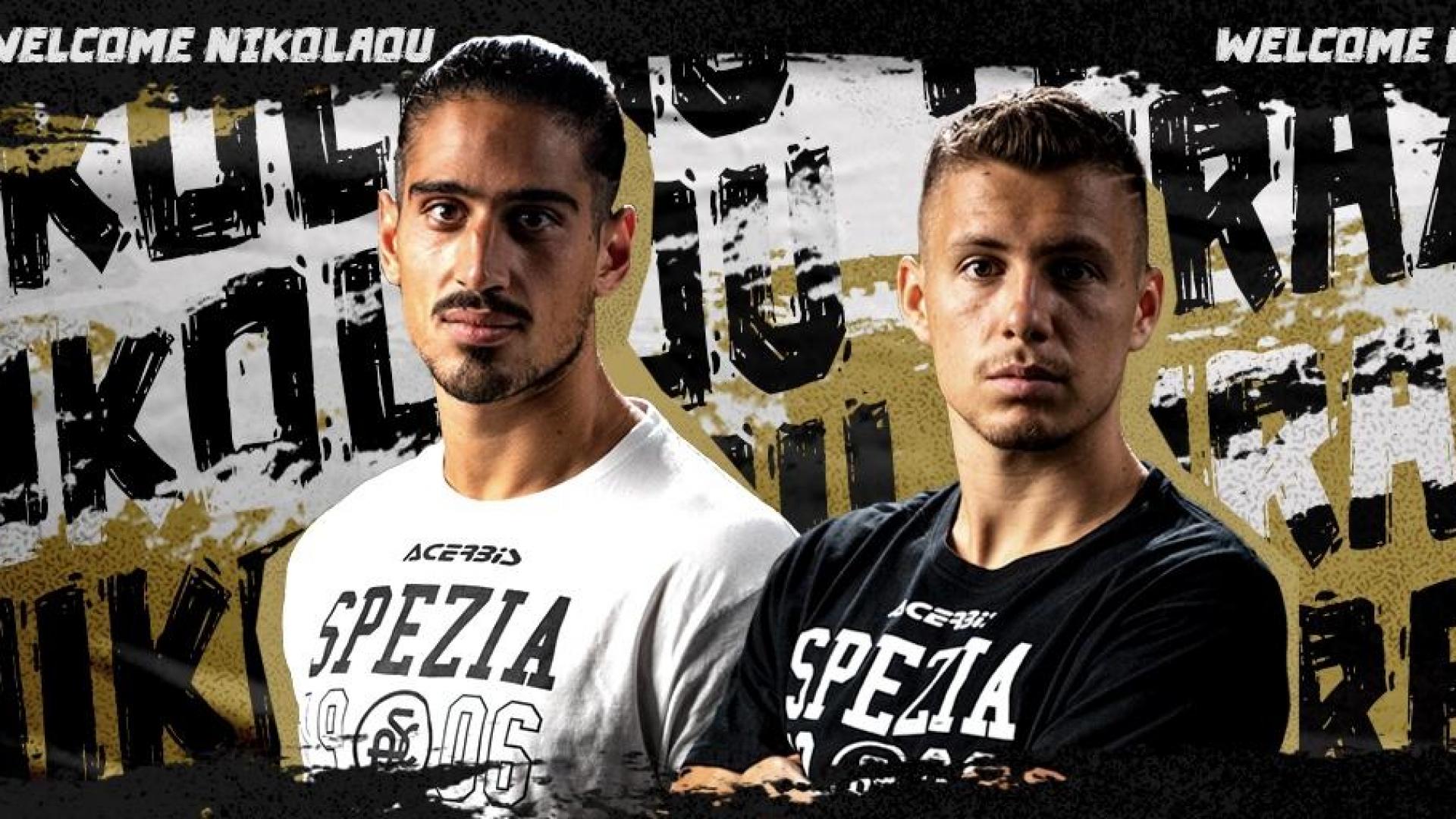 Ufficiale | Dimitrios Nikolaou e Samuel Mraz sono due nuovi calciatori dello Spezia