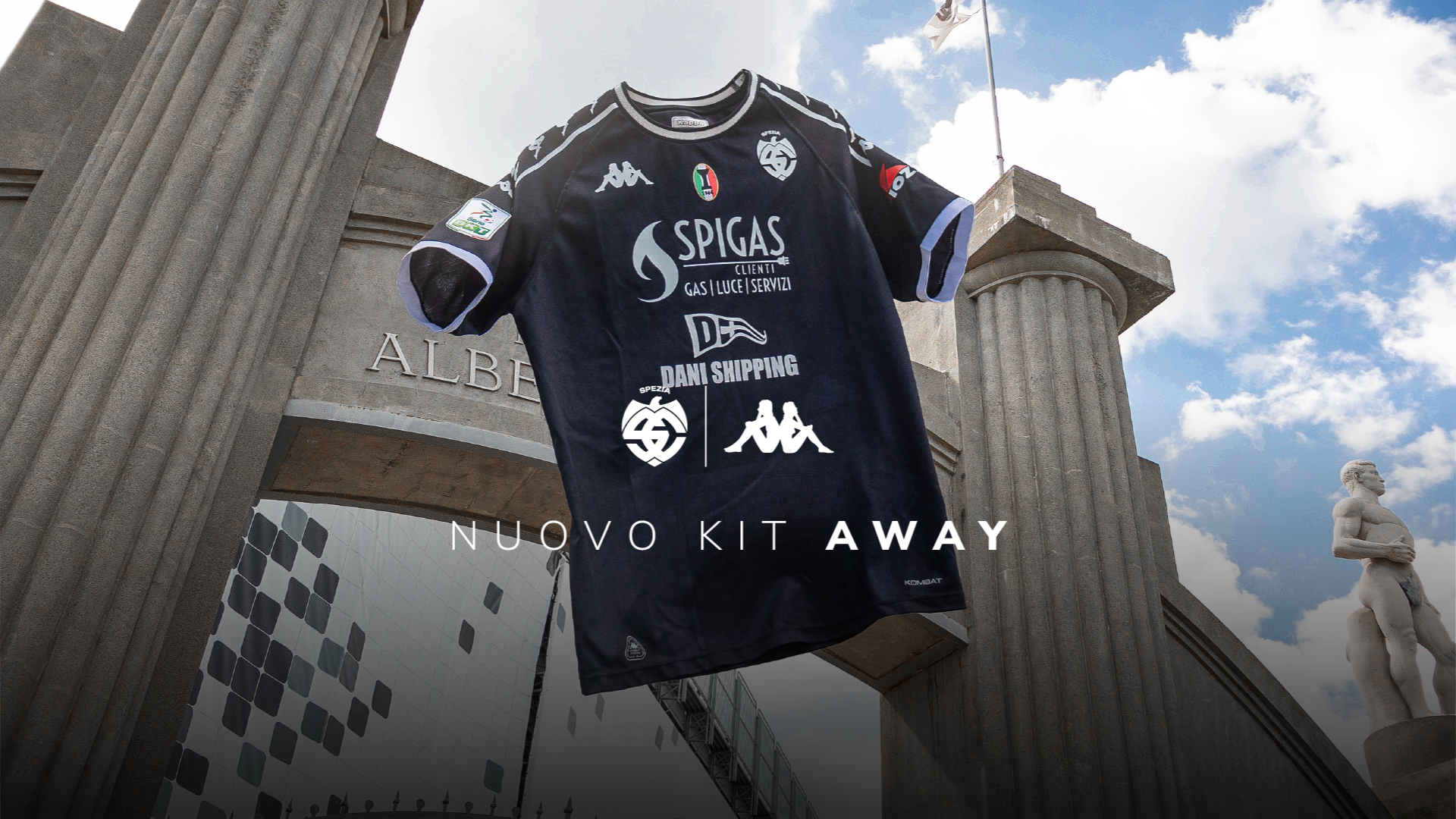Spezia Calcio e Kappa® presentano la Maglia KOMBAT™ Away 2024/2025