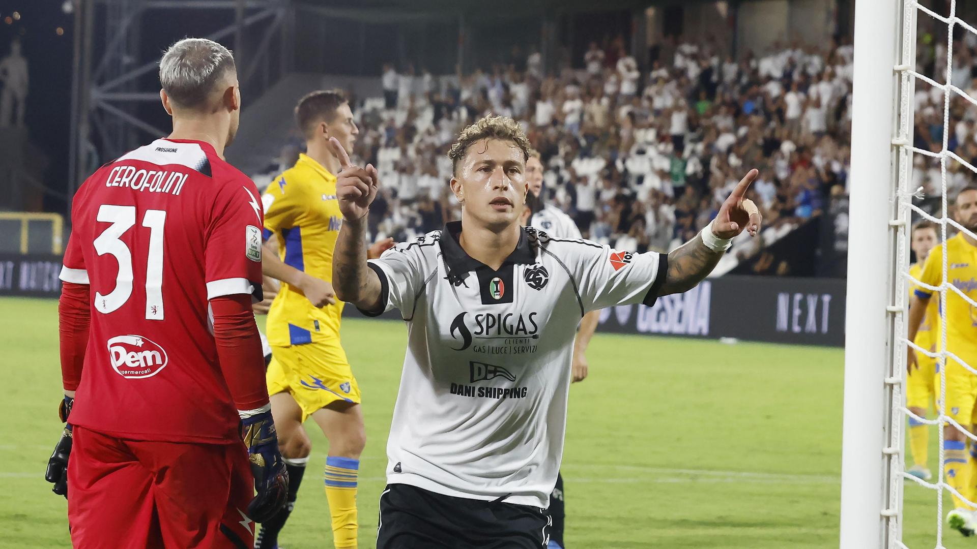 SPEZIA - FROSINONE 2-1: gli highlights