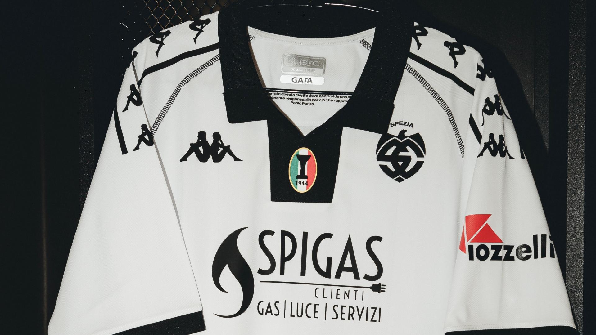 Nuova maglia spezia calcio outlet