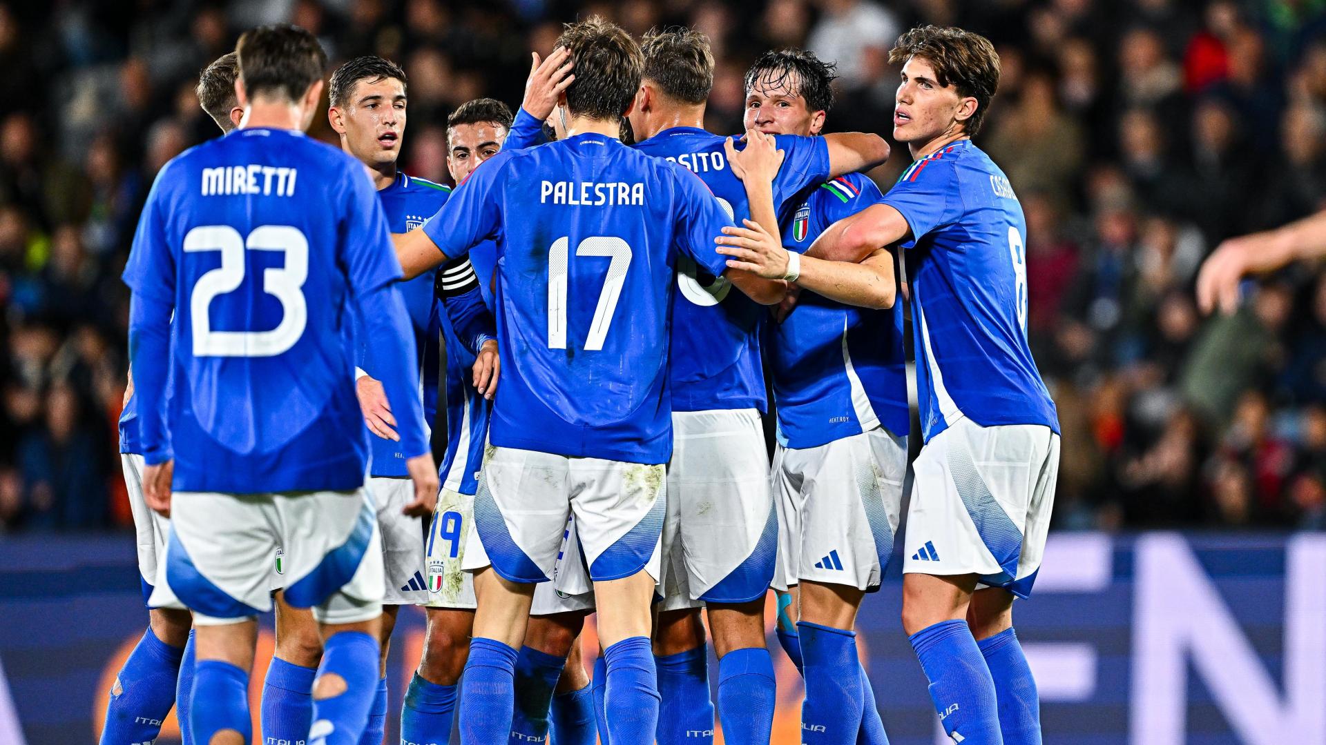 Nazionale U21: venerdì 5 settembre al 'Picco' la sfida Italia-Montenegro