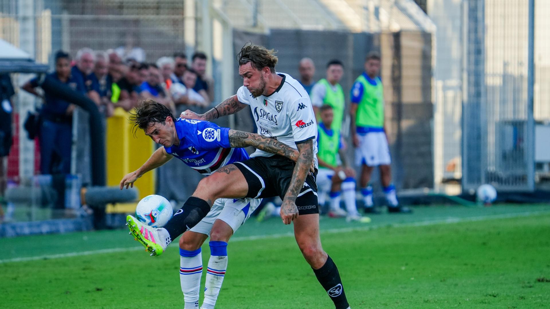 La fotogallery di Spezia-Sampdoria