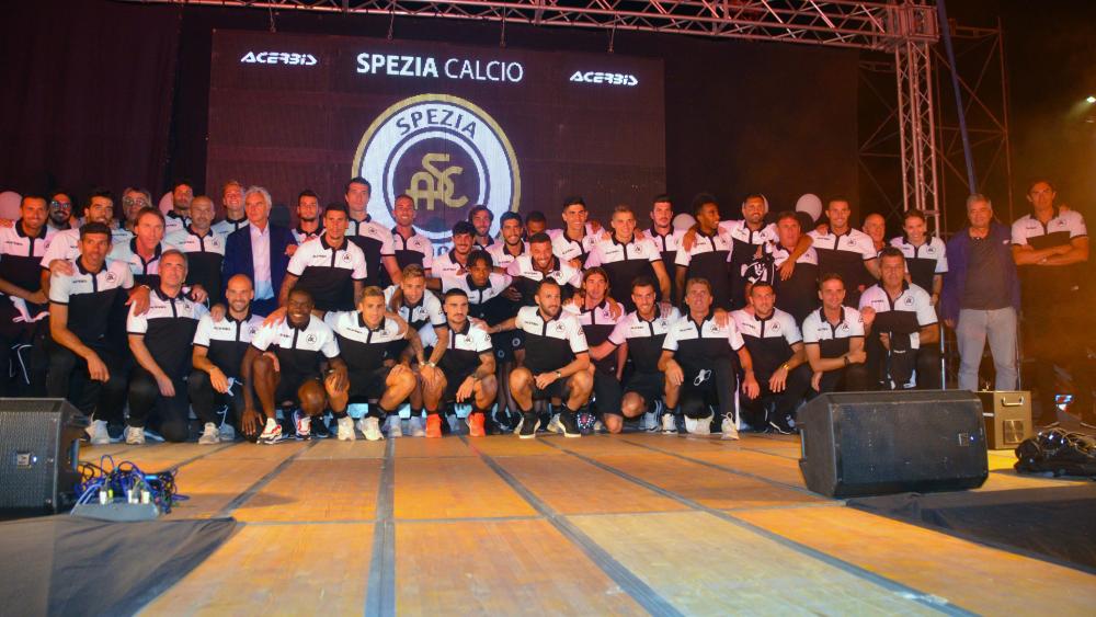 Una grande festa per la presentazione dello Spezia '19/'20