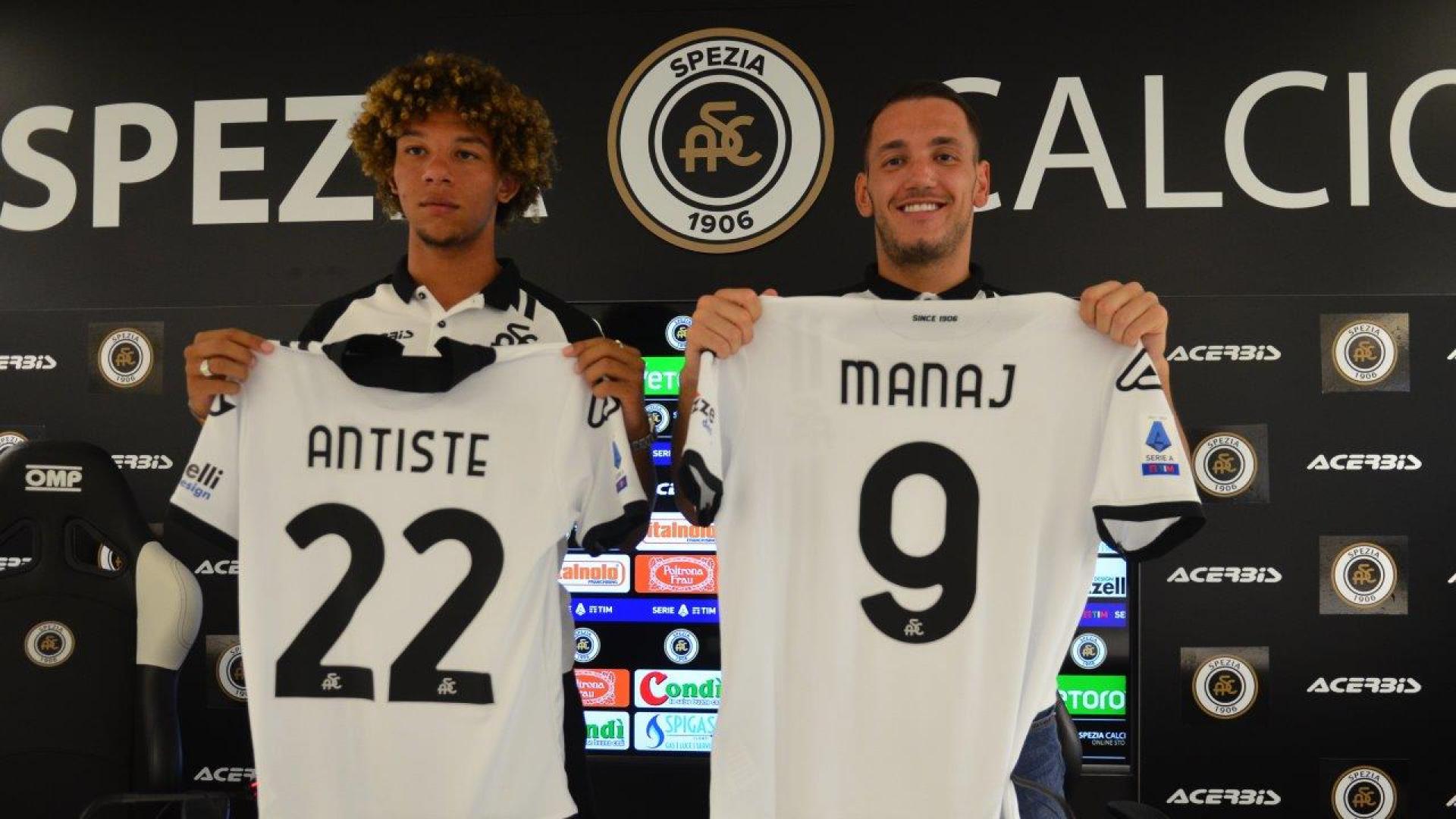 Presentazione ufficiale di Janis Antiste e Rey Manaj