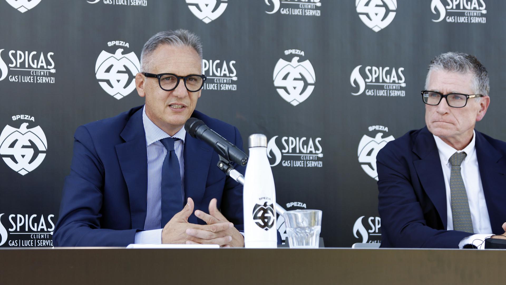 Official presentation of Andrea Gazzoli, new CEO of Spezia Calcio